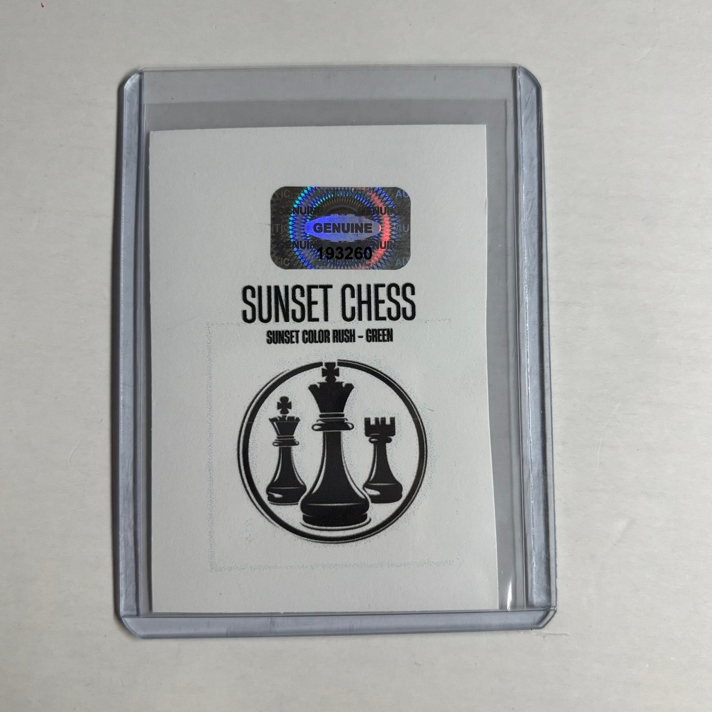 Green Collection - Trading Card