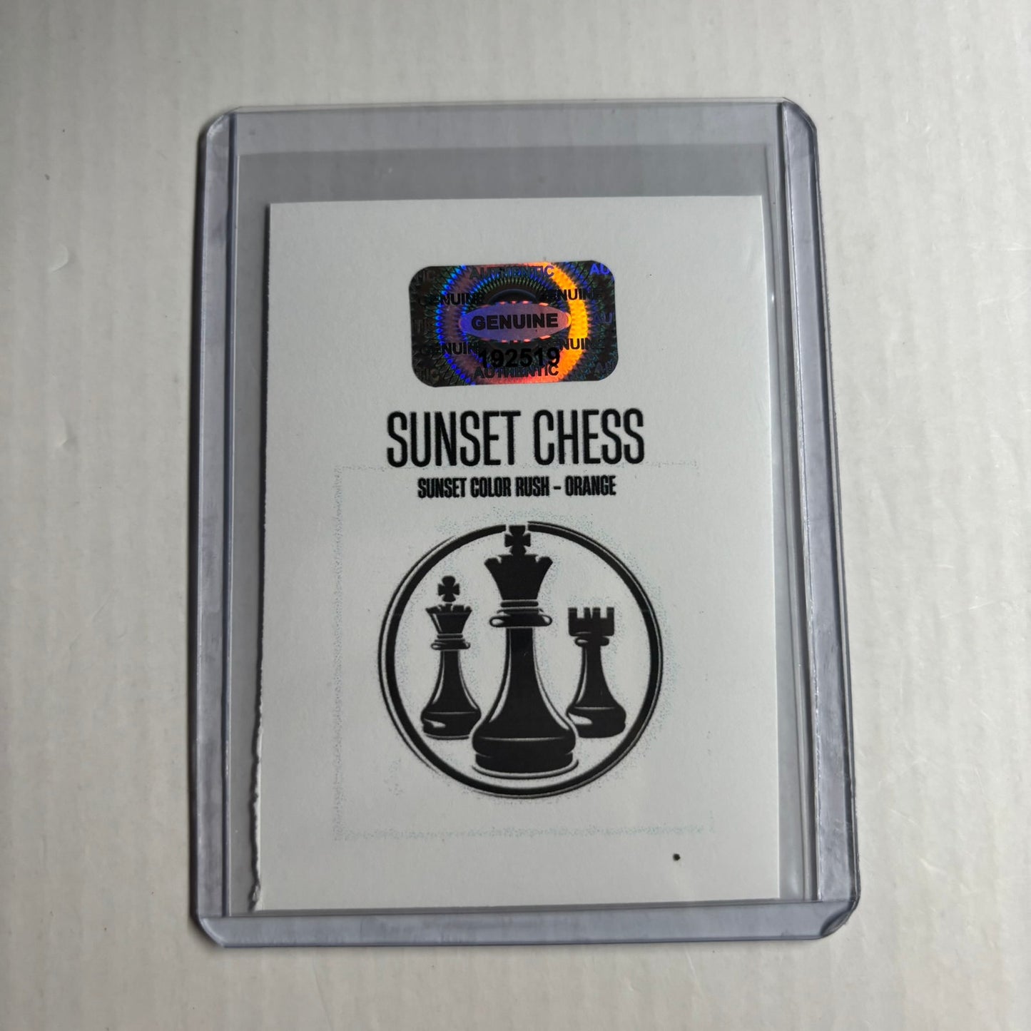 Orange Collection - Trading Card