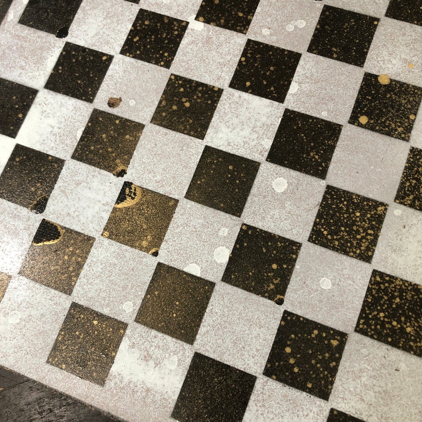 Rock Gray - Painted Chess Set
