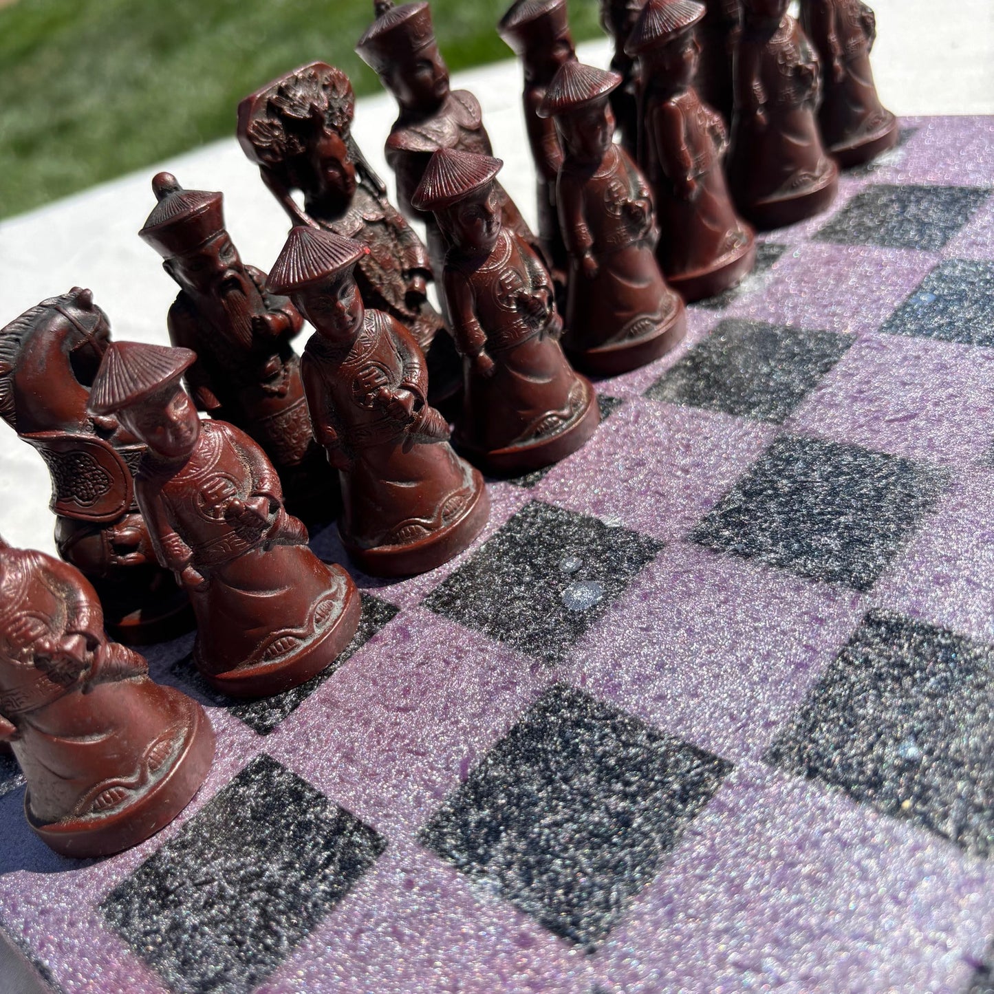Space Purple - Chinese Edition Chess Set