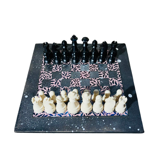Luxury Pattern - Large Deluxe Chess Set