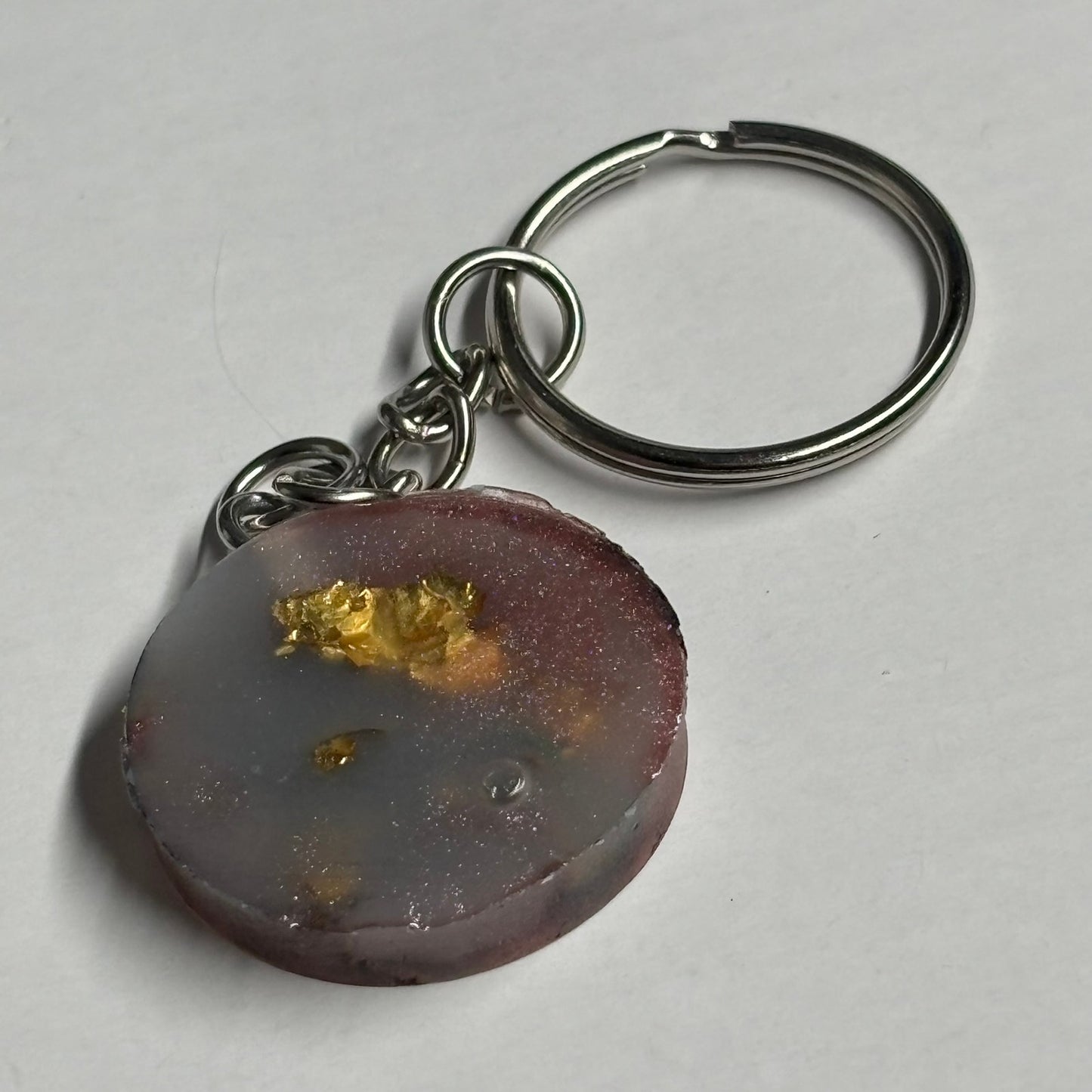 Sliver/Red Queen - Handmade Resin Keychain