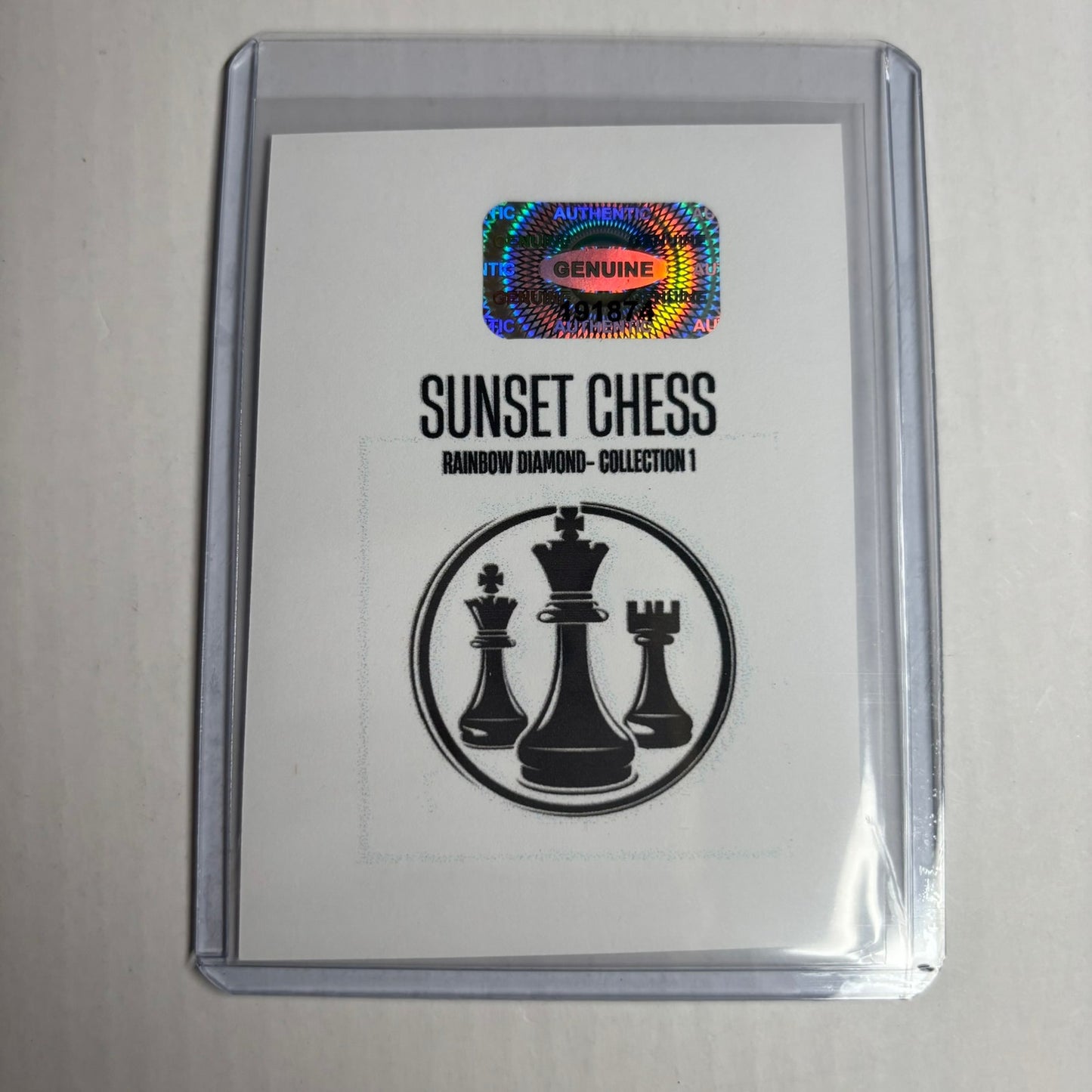 Rainbow Diamond Collection 1 Card