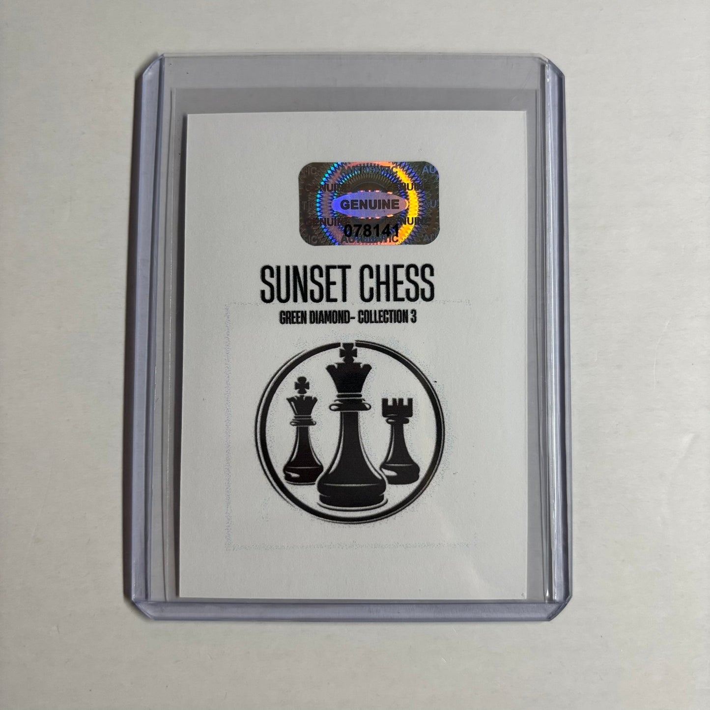Green Diamond Collection 3 - Trading Card