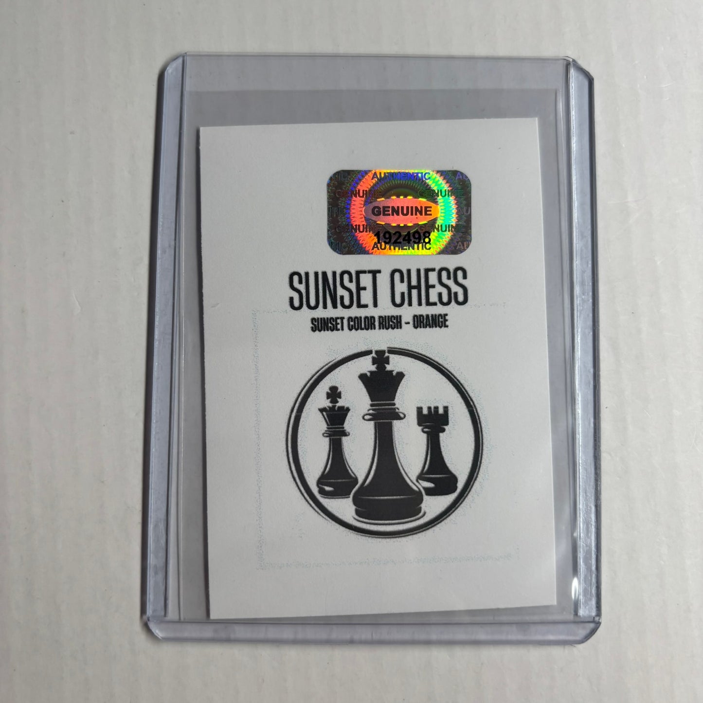 Orange Collection - Trading Card