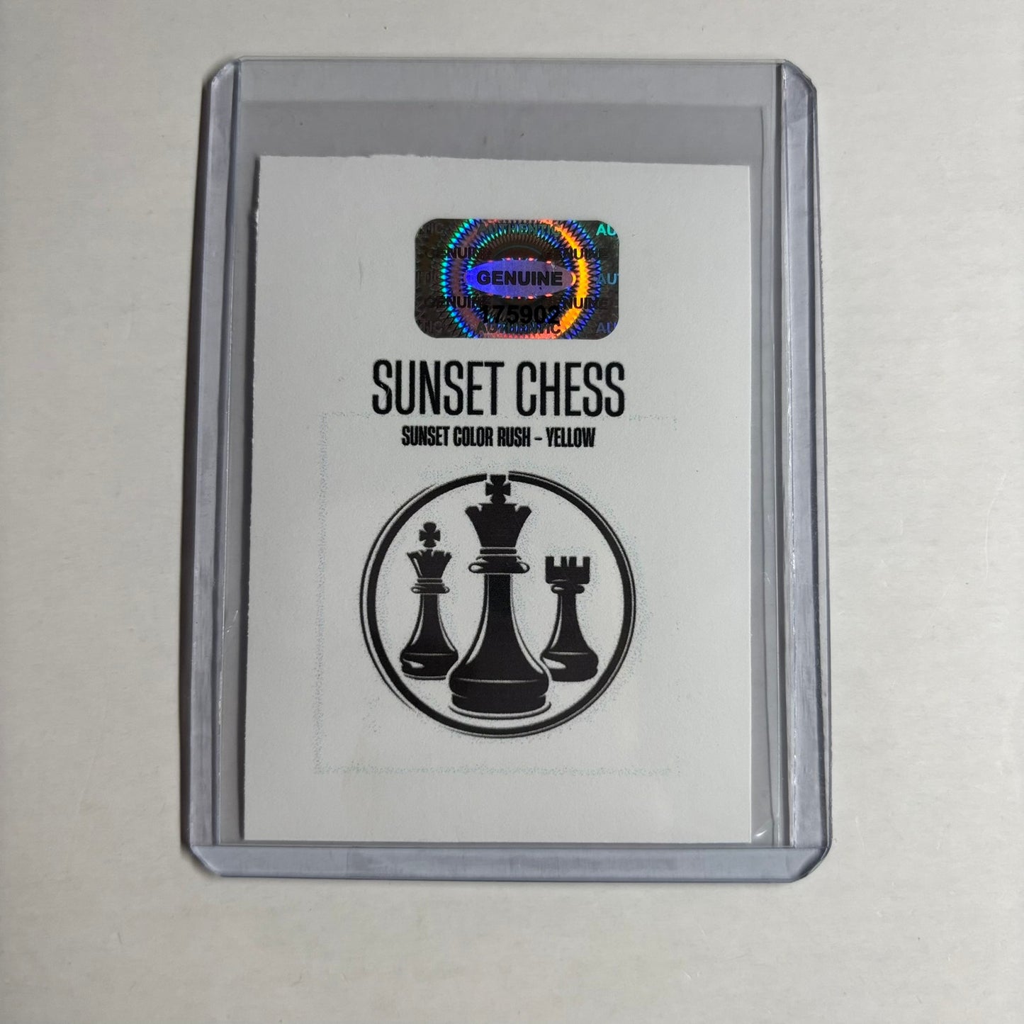 Yellow Collection - Trading Card