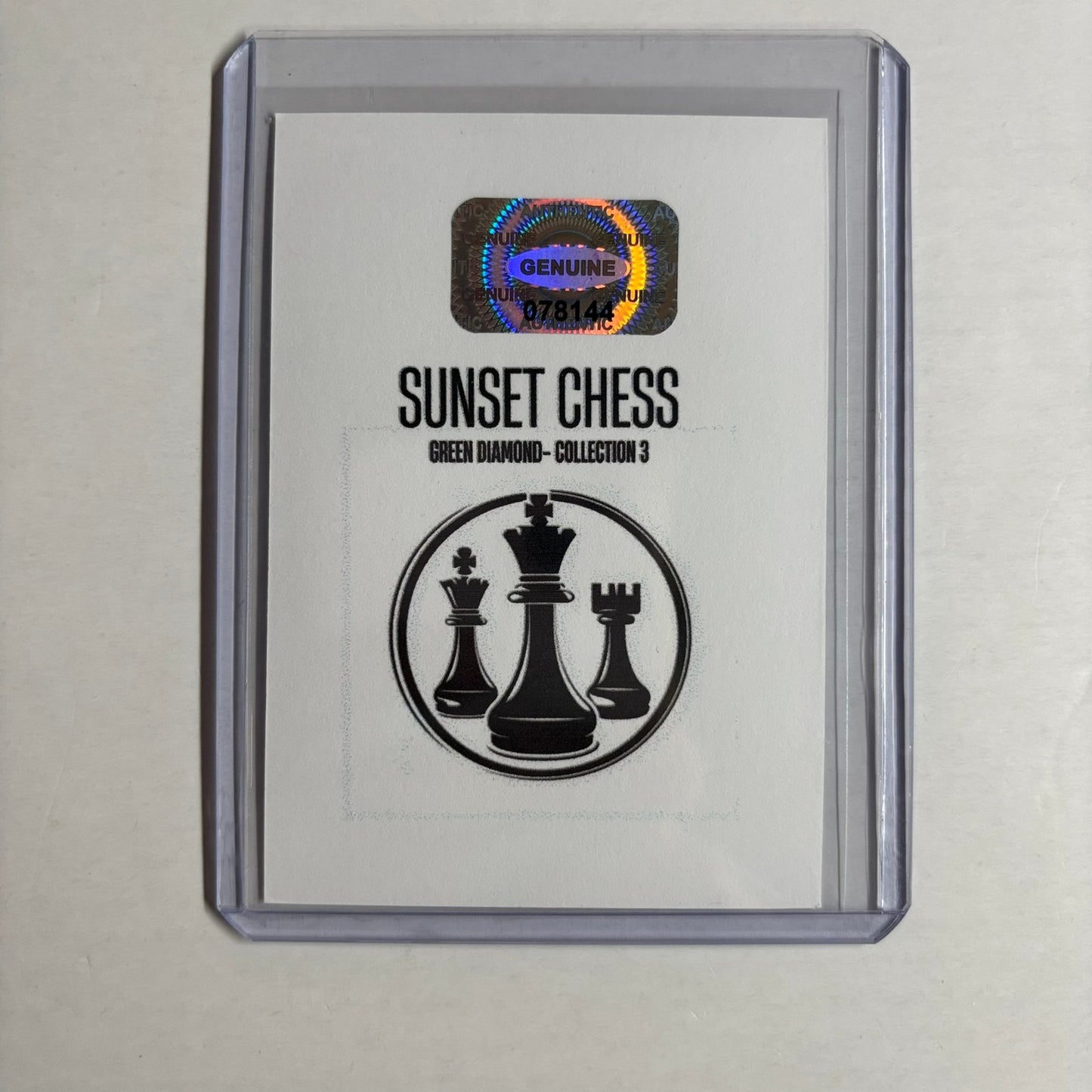 Green Diamond Collection 3 - Trading Card
