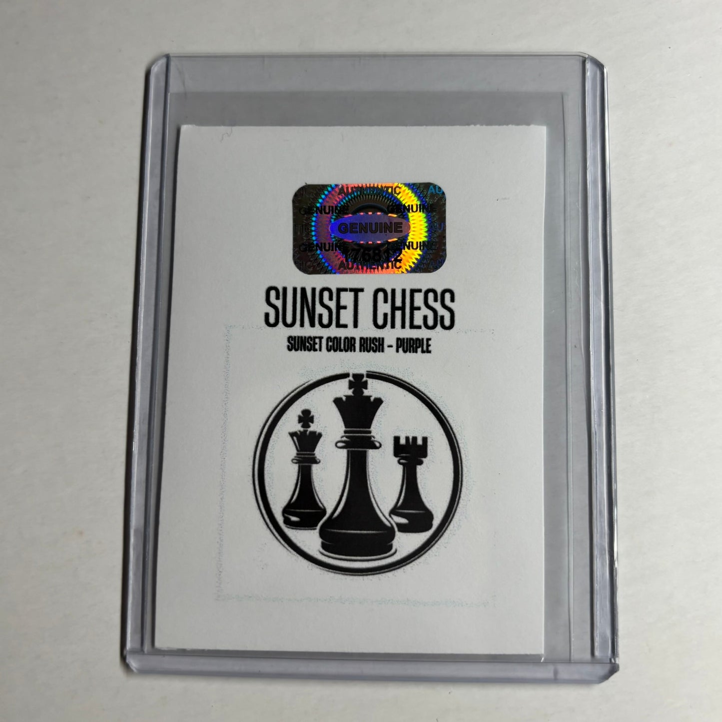 Purple Collection - Trading Card