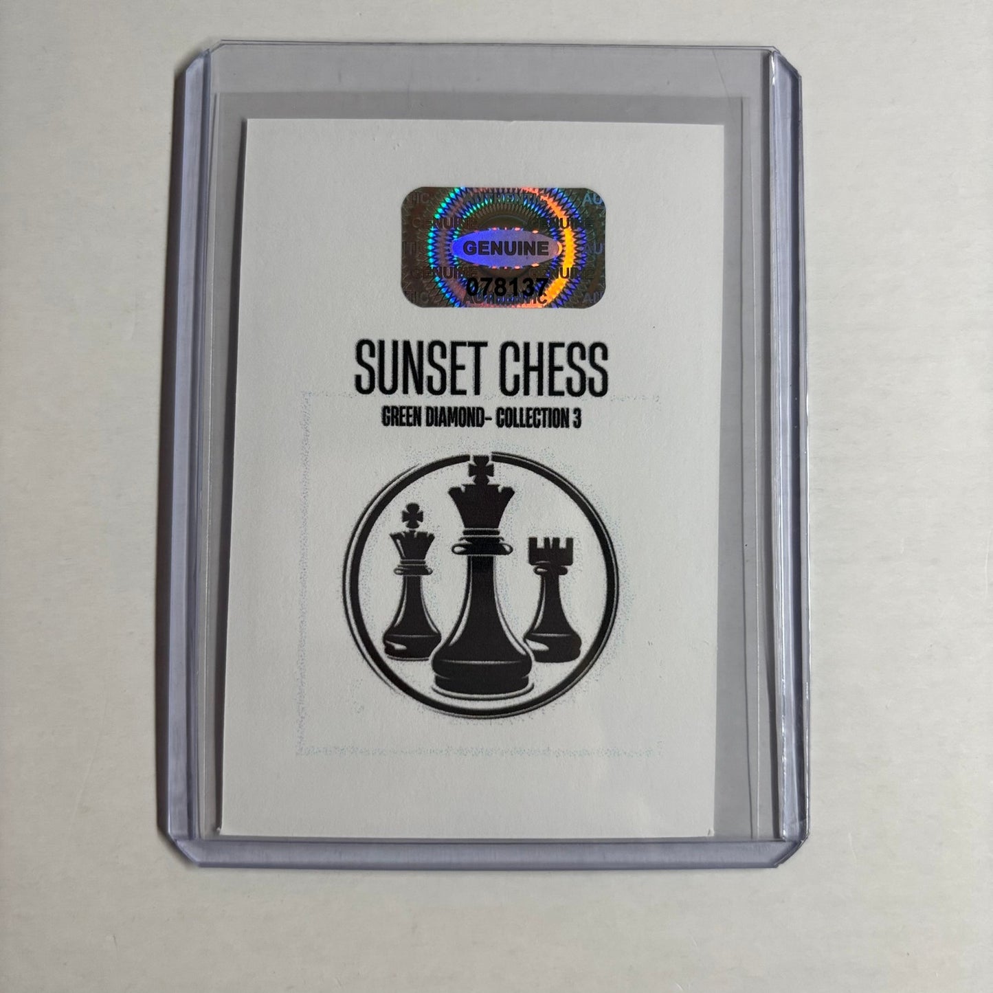Green Diamond Collection 3 - Trading Card