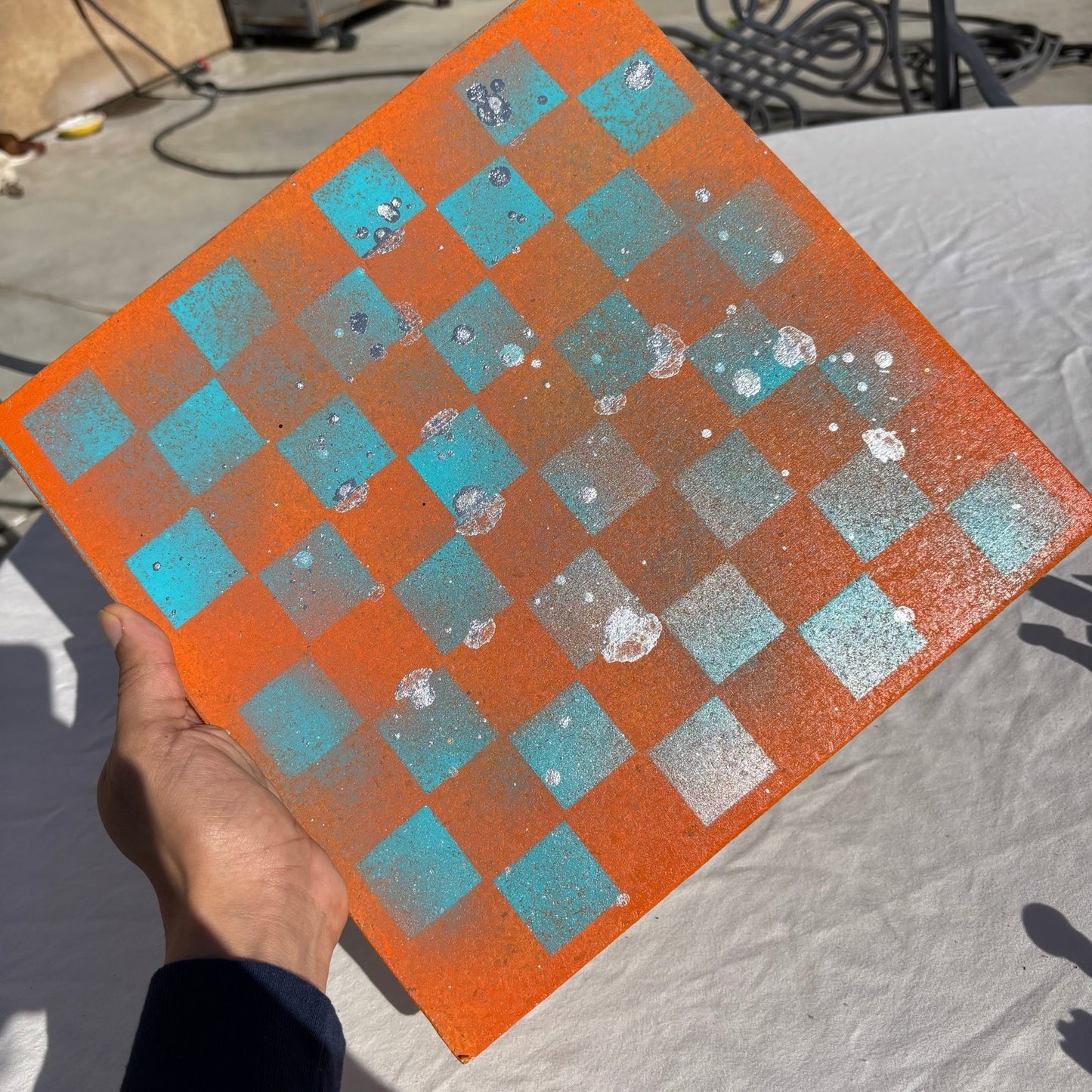 Miami Orange - Chinese Edition Chess Set