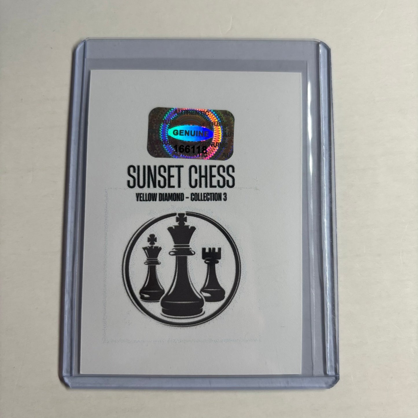 Yellow Diamond Collection 3 - Trading Card