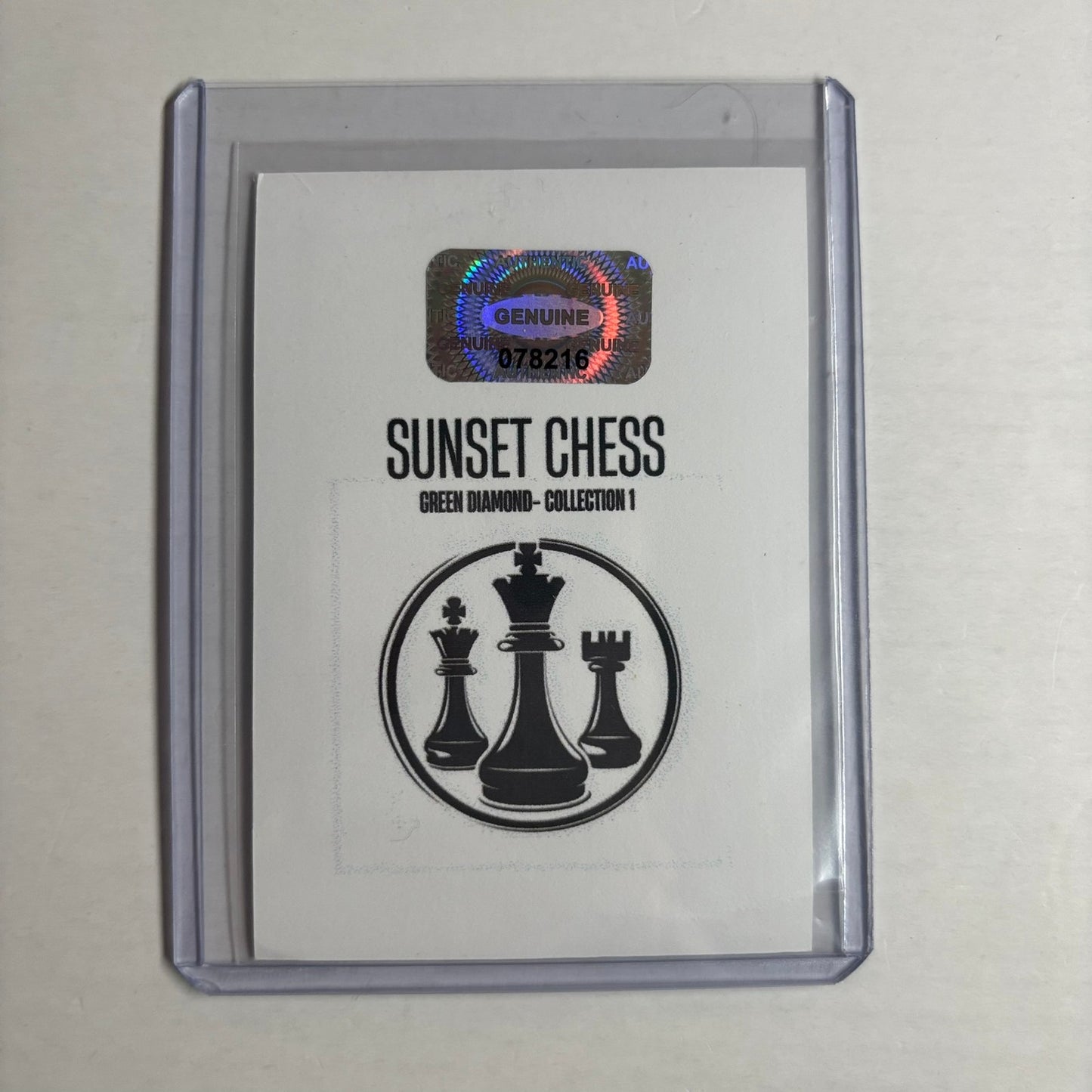 Green Diamond Collection 1 - Trading Card