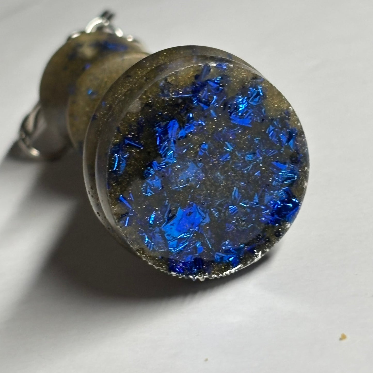 Army Green - Handmade Resin Keychain