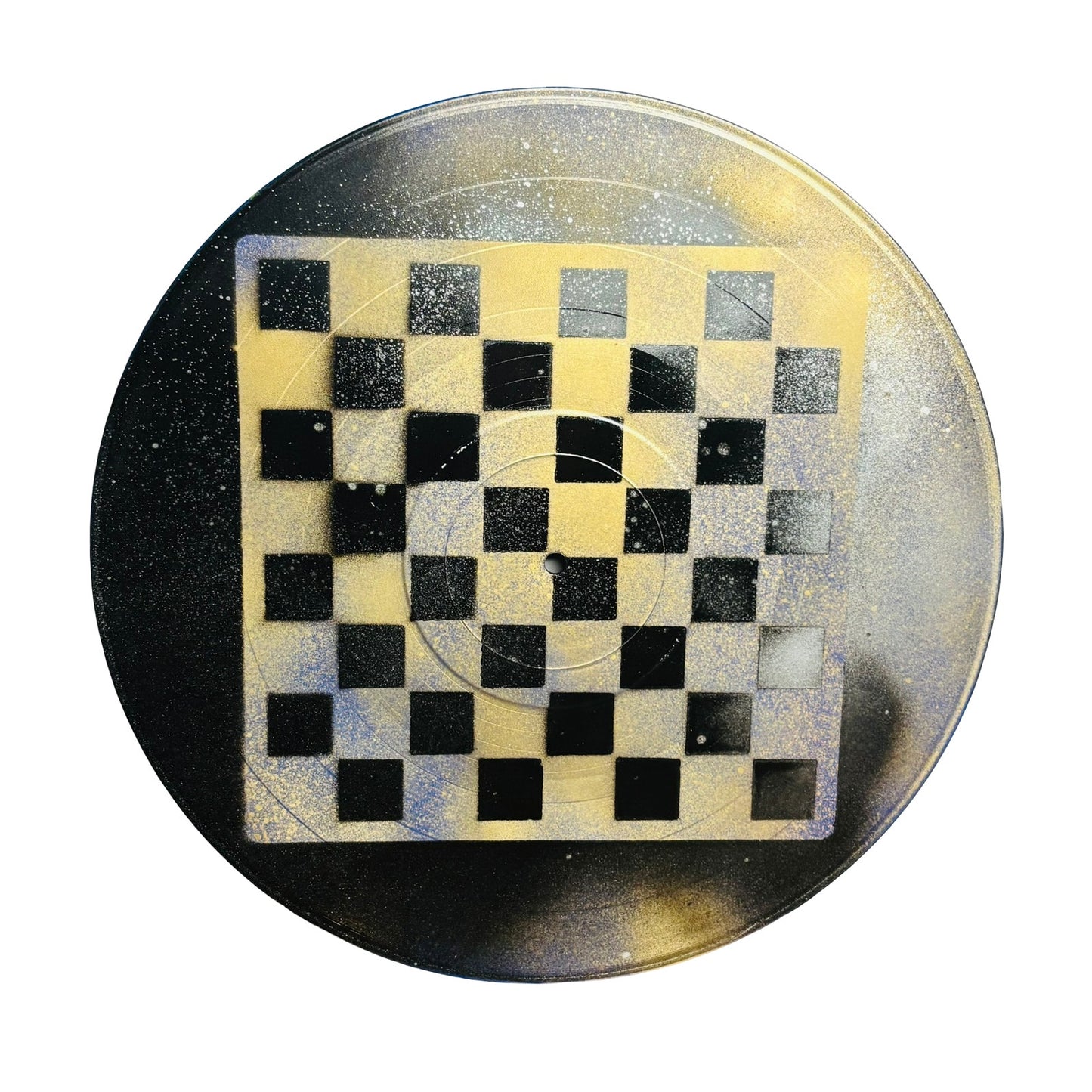 Golden Black - Vinyl Chess Board