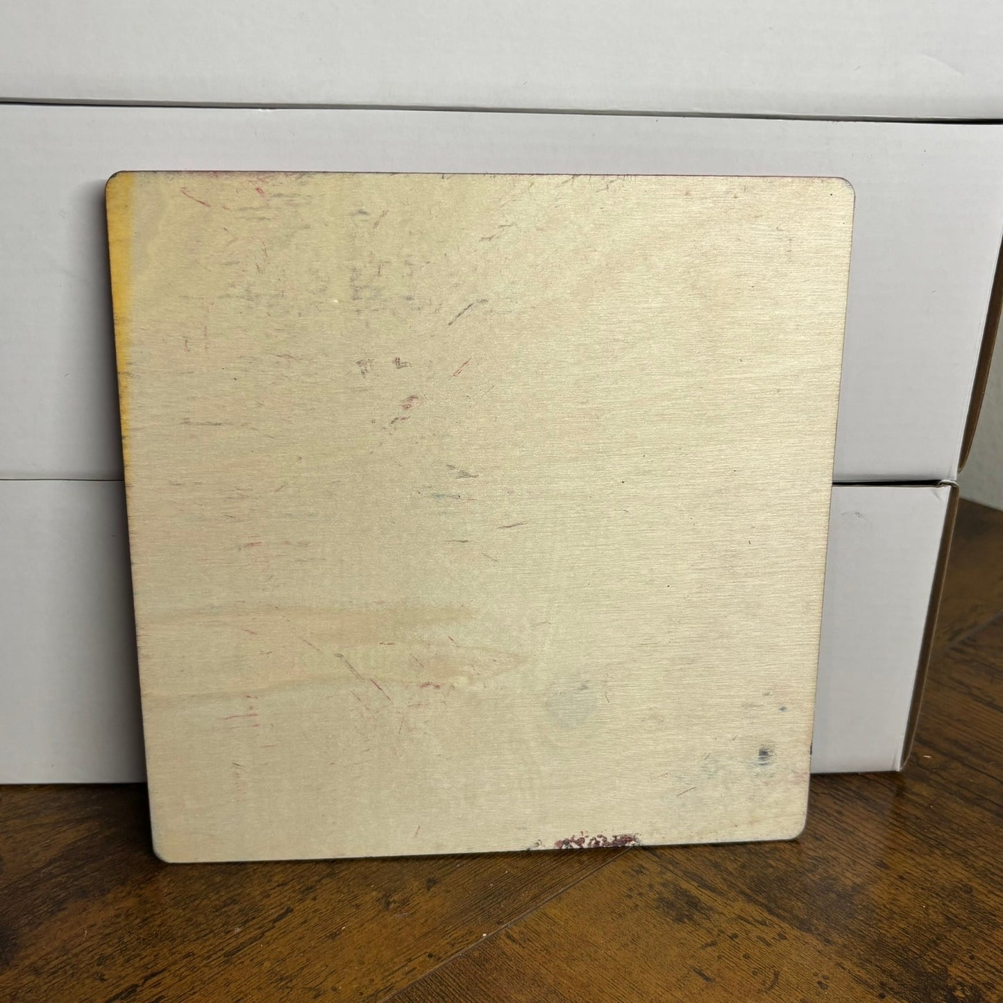 Pink & Blue - Painted Thin Wooden Chess Board