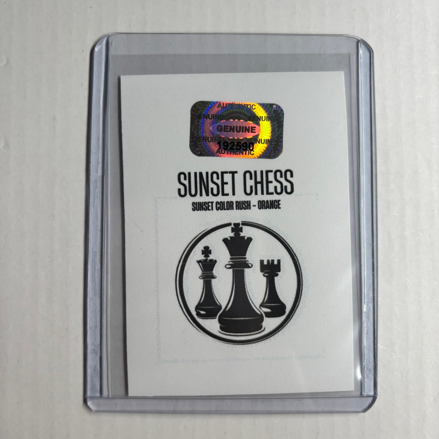 Orange Collection - Trading Card