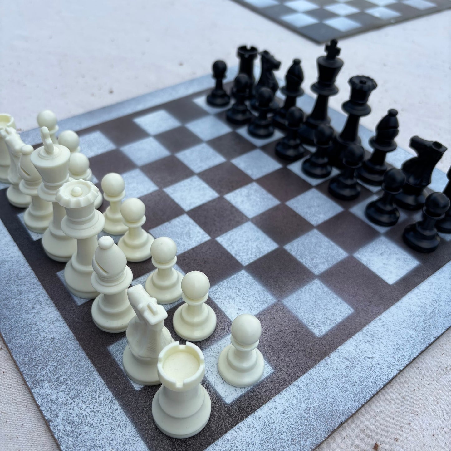 Simple Edition - Painted Chess Set