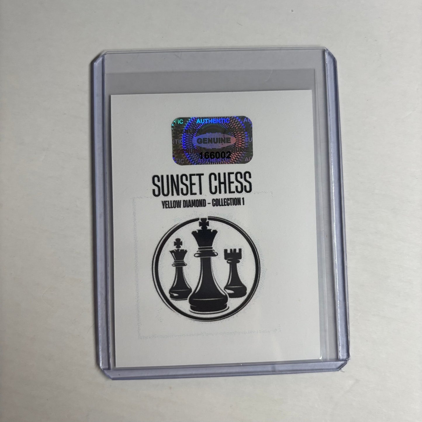 Yellow Diamond Collection 1 - Trading Card