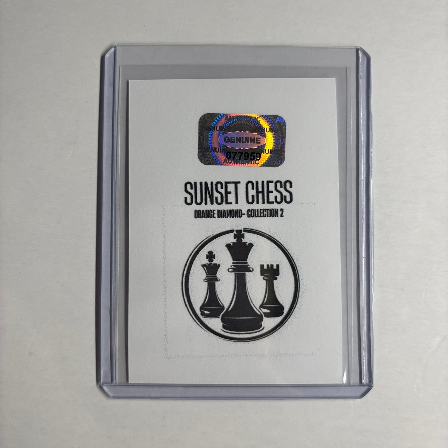 Orange Diamond Collection 2 - Trading Card