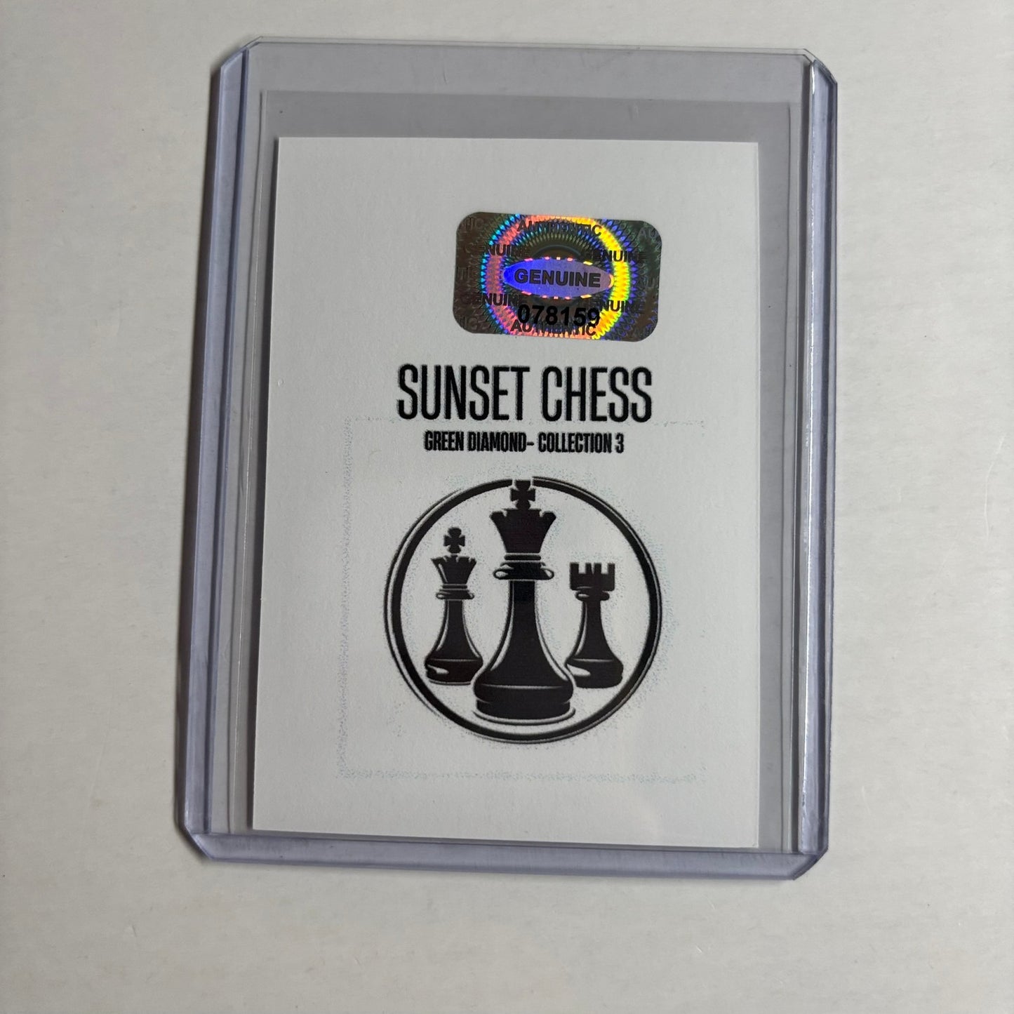 Green Diamond Collection 3 - Trading Card