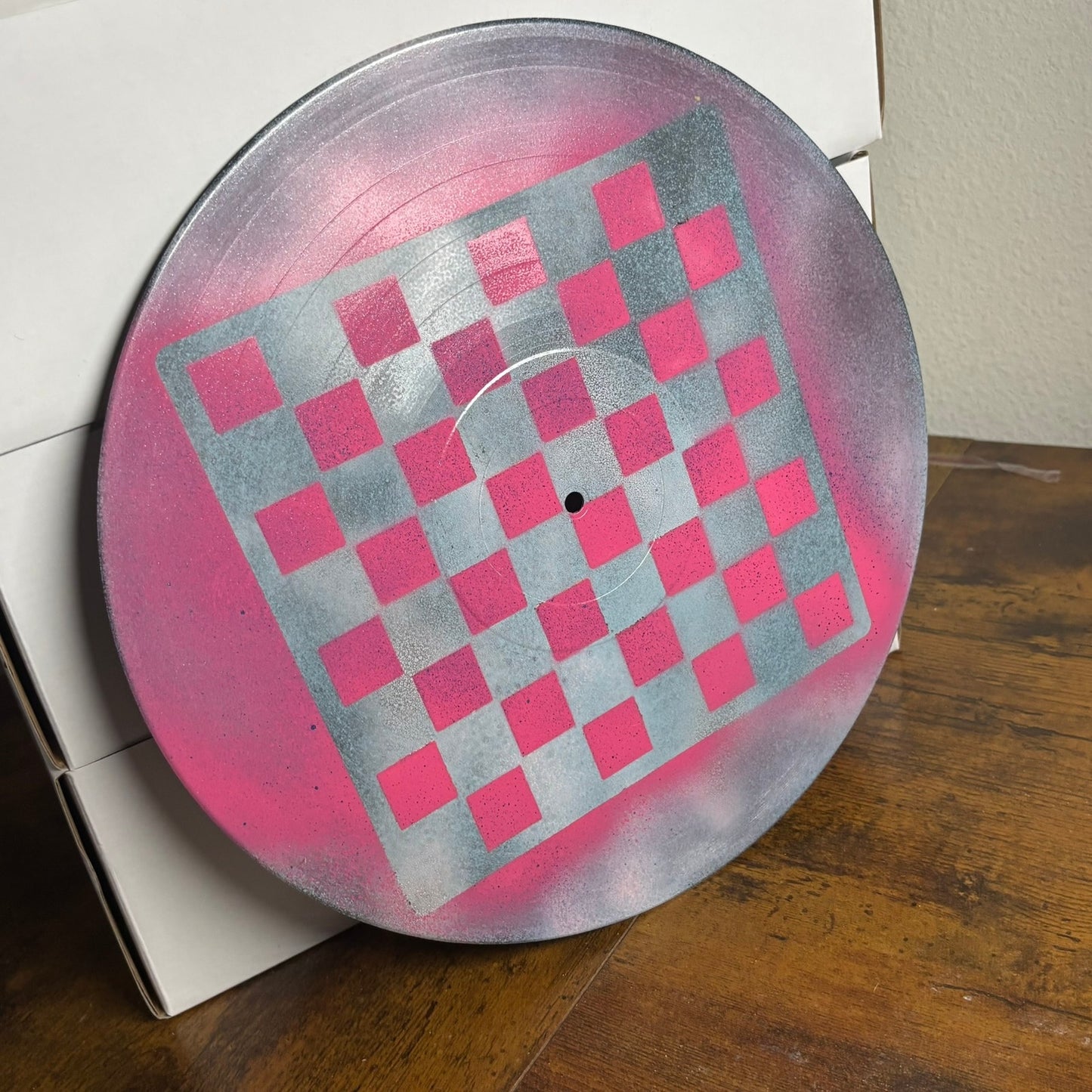 Cotton Candy Pink - Vinyl Chess Board