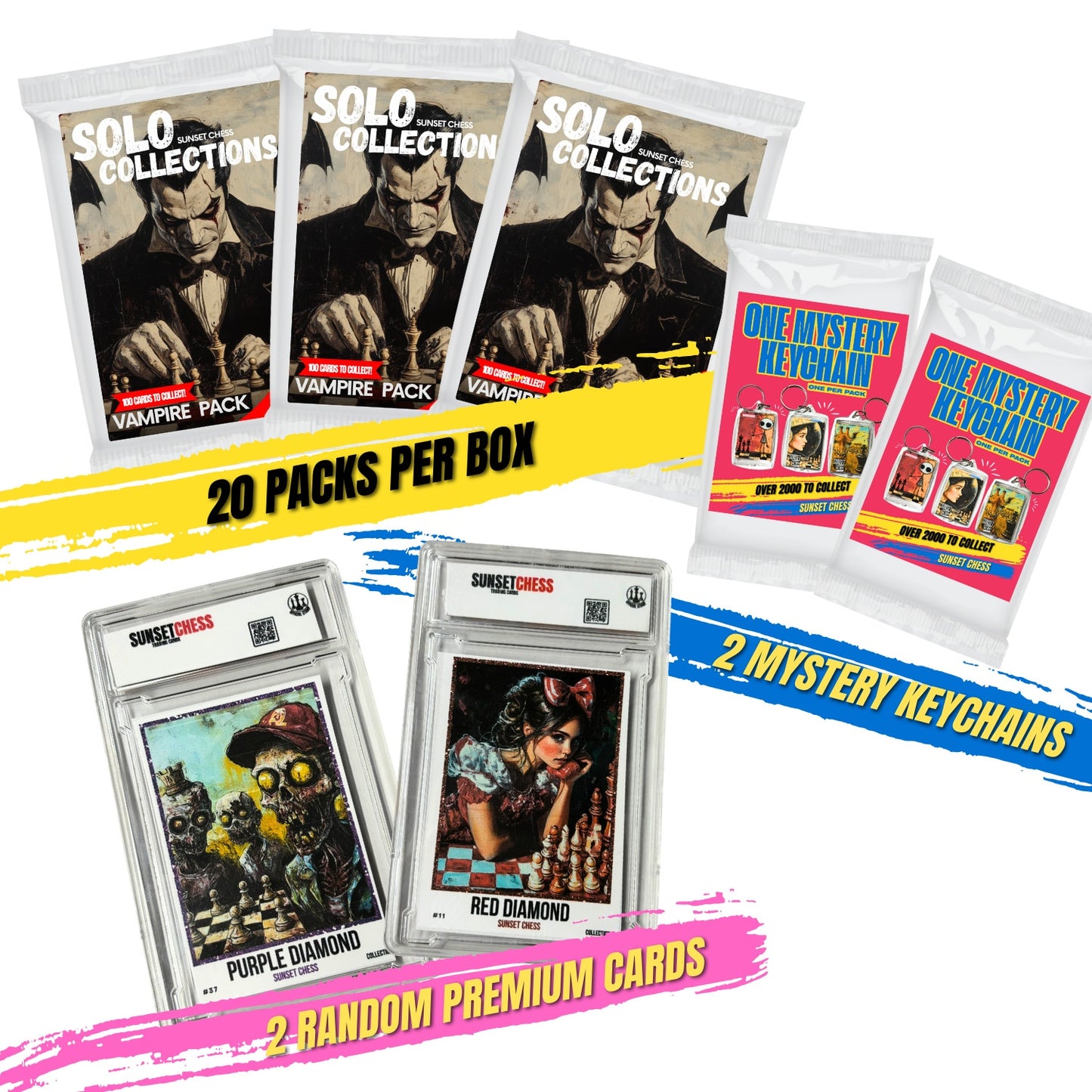 Vampire Collection - Jumbo Box Pack - Chess Trading Cards