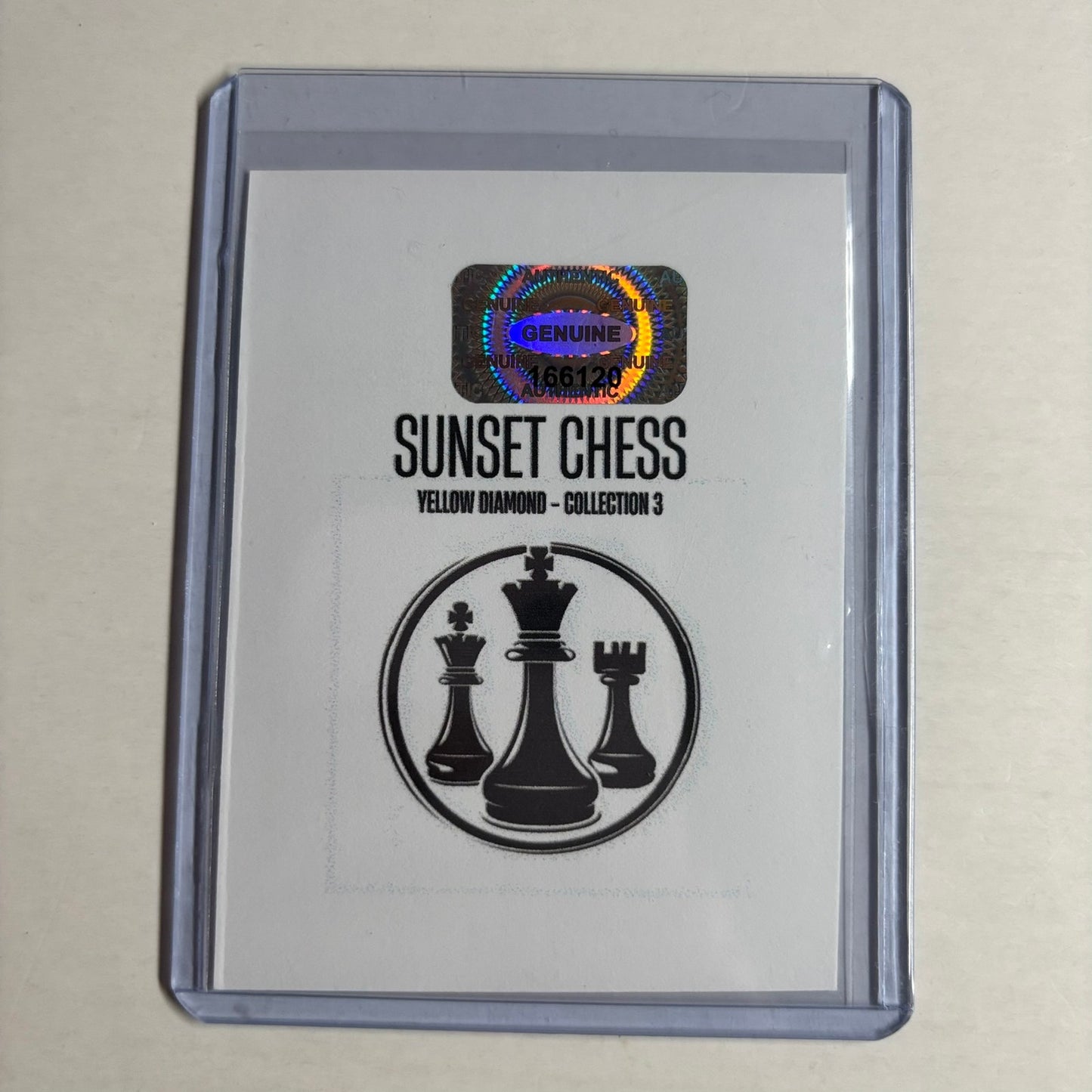 Yellow Diamond Collection 3 - Trading Card