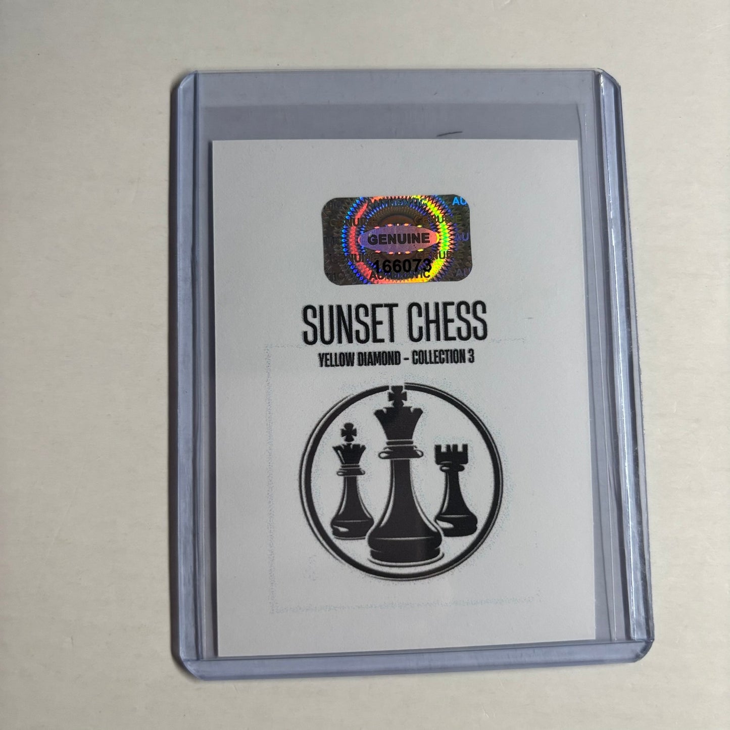 Yellow Diamond Collection 3 - Trading Card