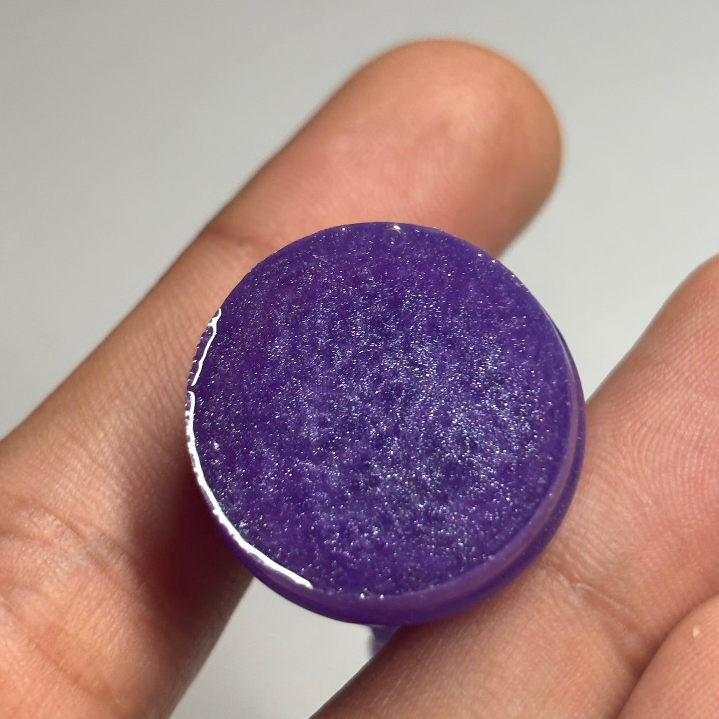Purple Knight - Handmade Resin Keychain