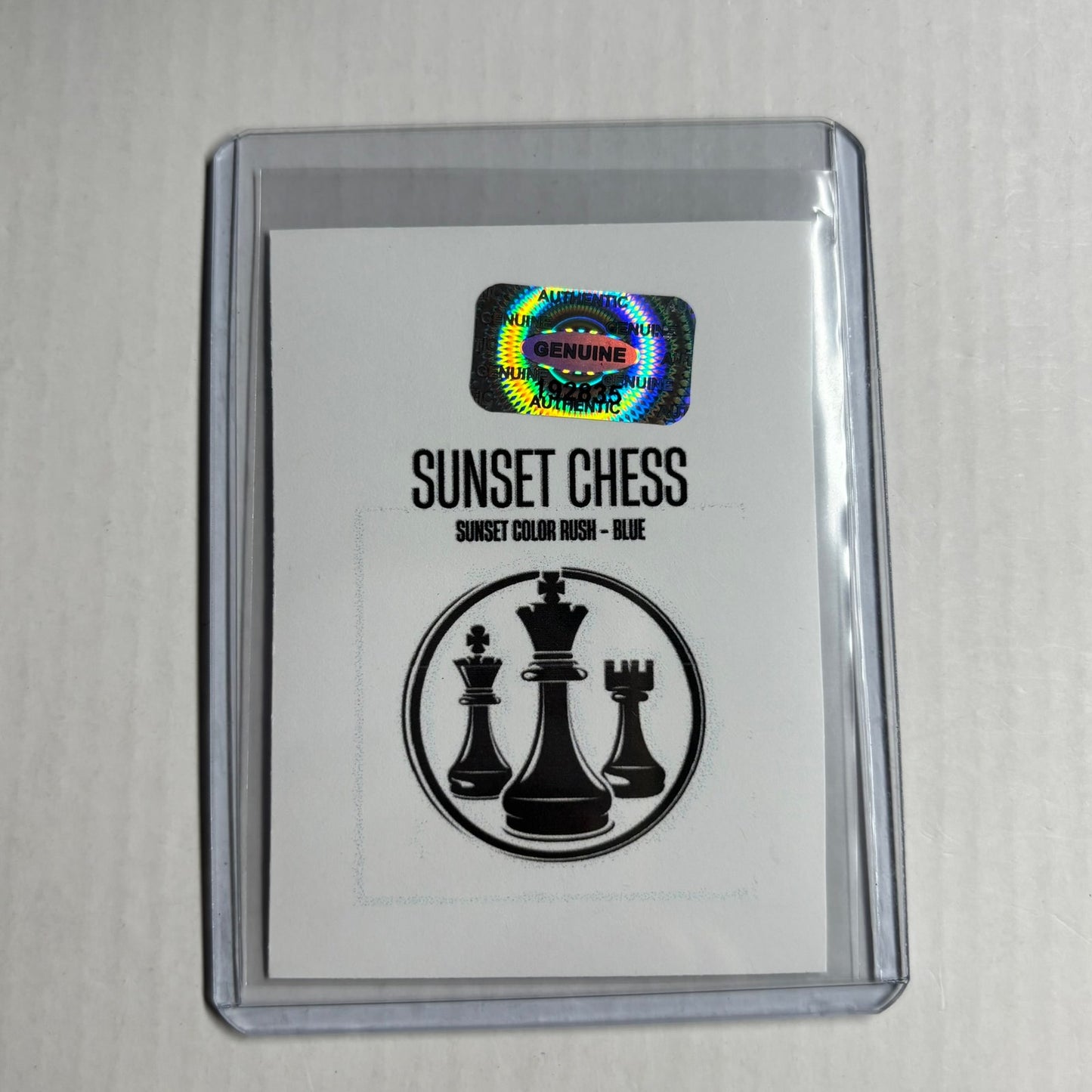 Blue Collection - Trading Card