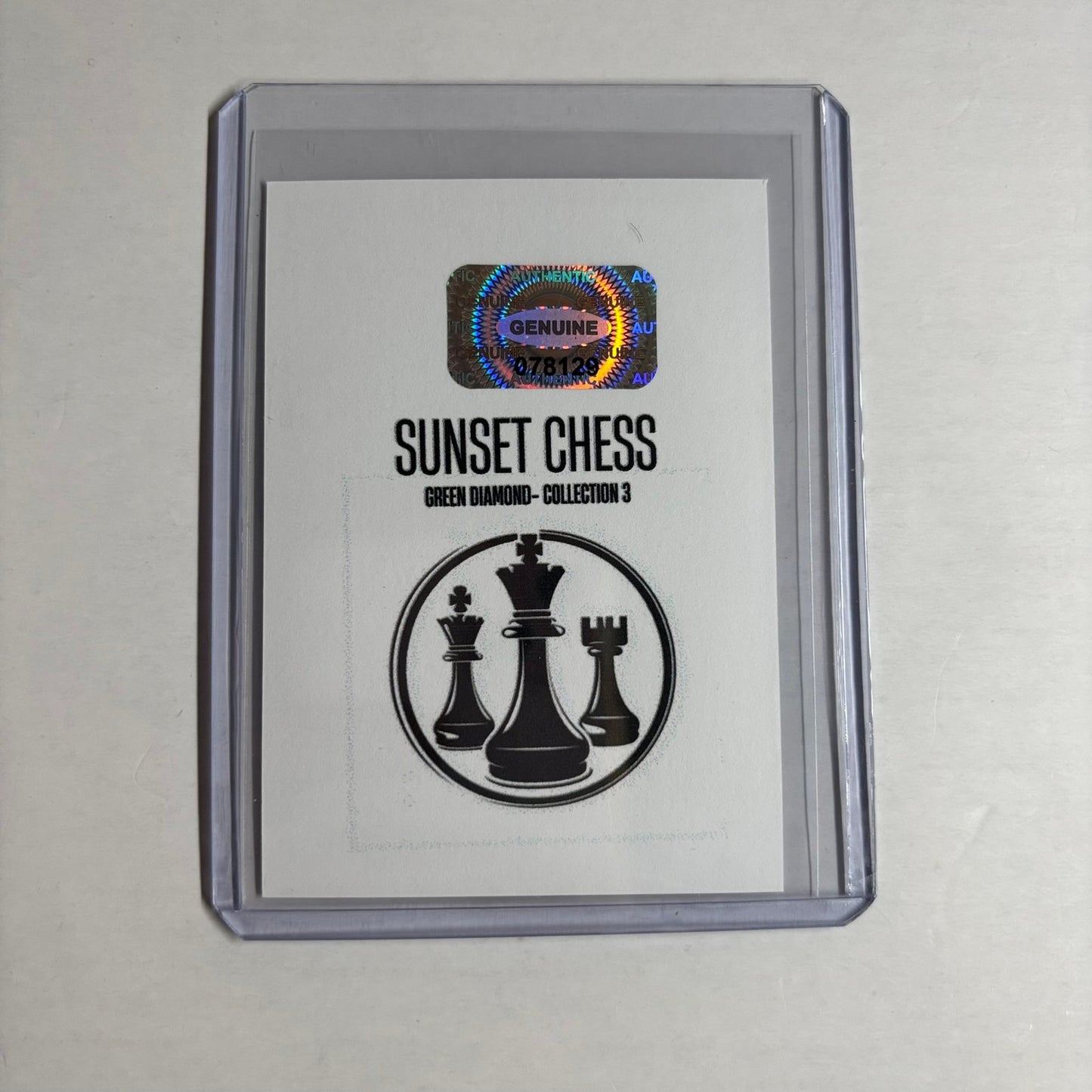 Green Diamond Collection 3 - Trading Card