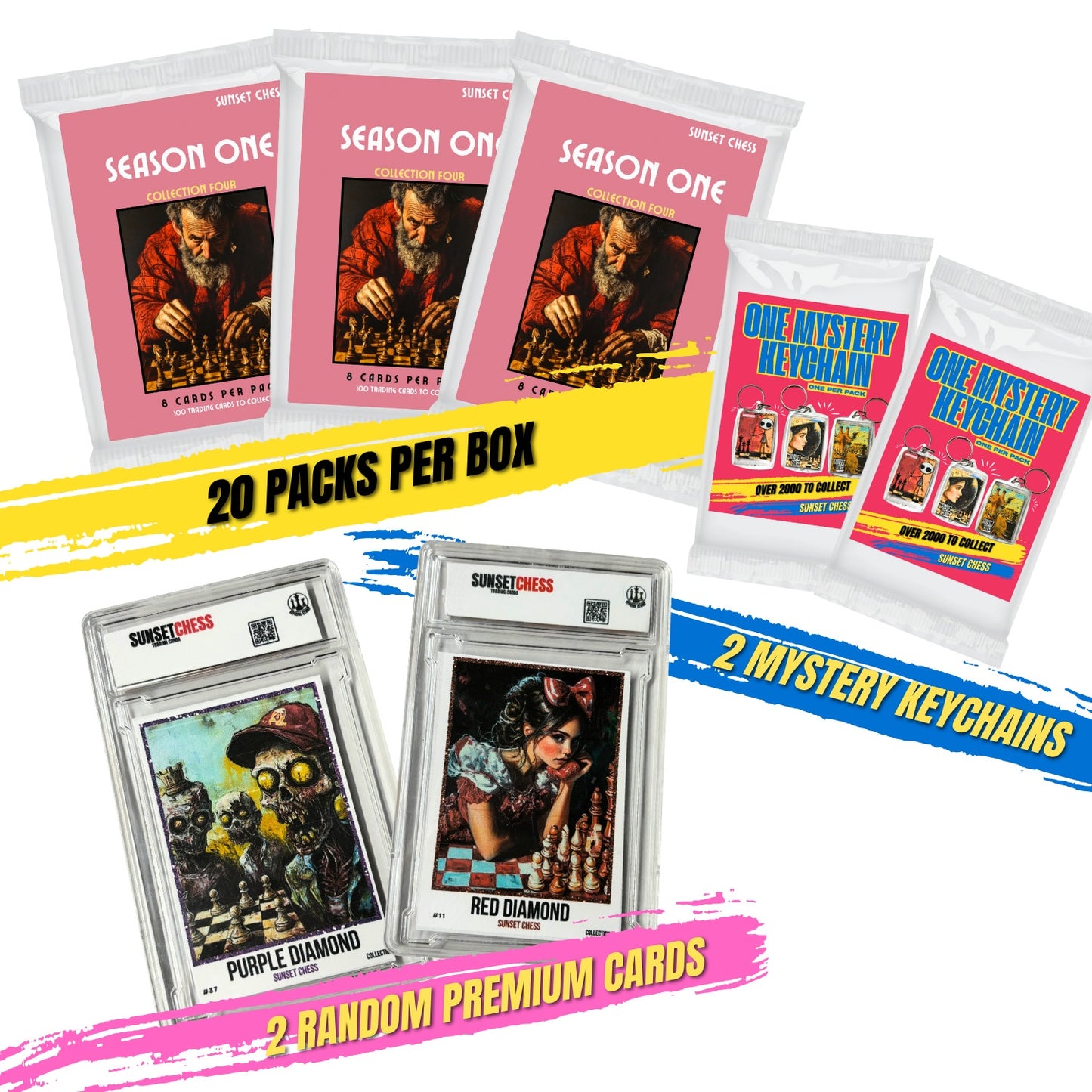 Season One Box 4 - Jumbo Box Pack - Chess Trading Cards
