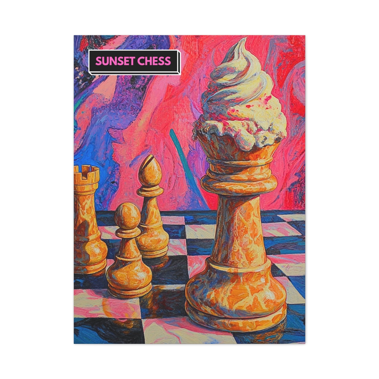 Sweet Victory - Canvas Chess Print 30"x40"