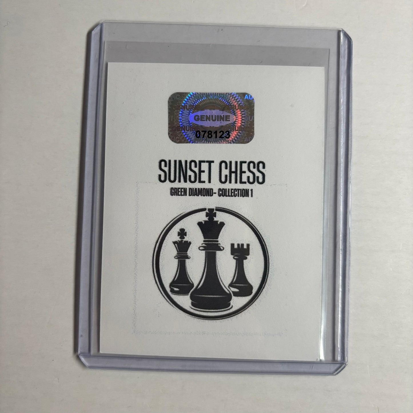 Green Diamond Collection 1 - Trading Card