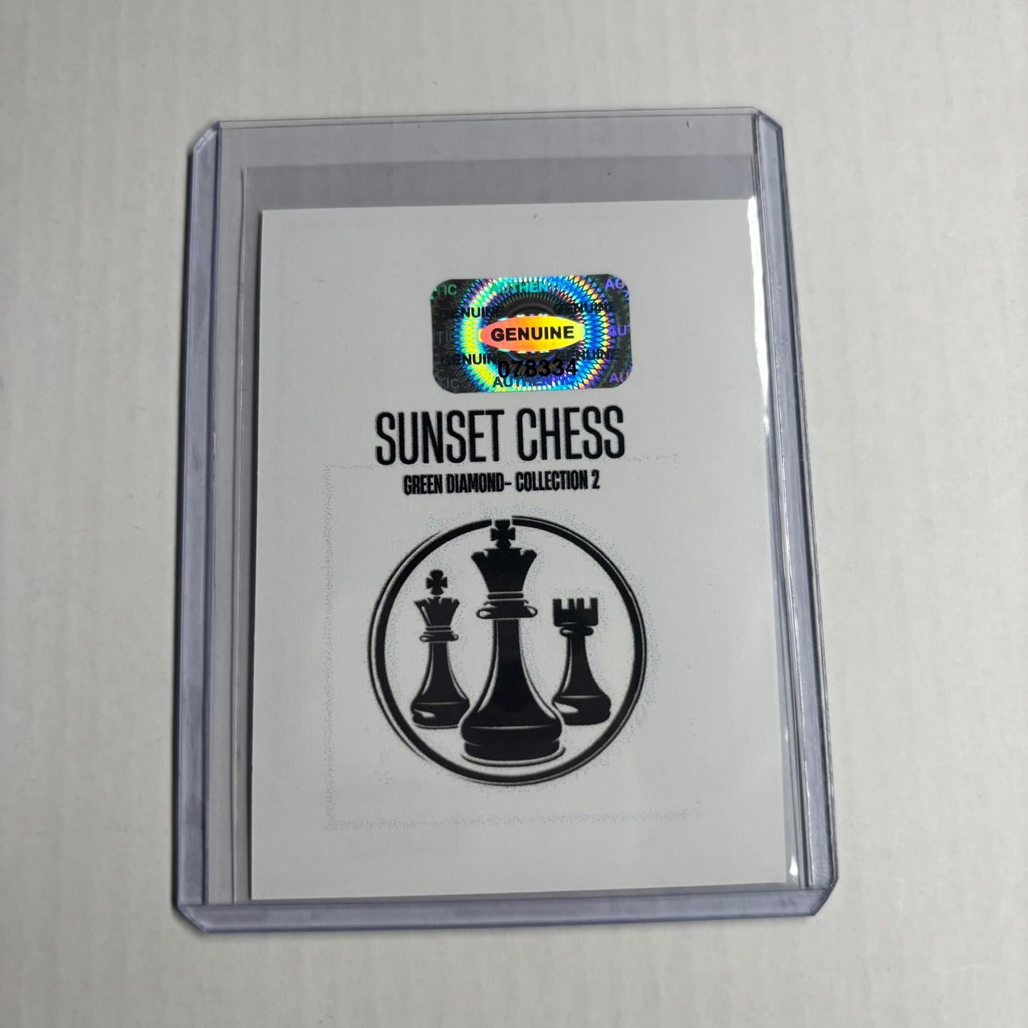 Green Diamond Collection 2 - Trading Card