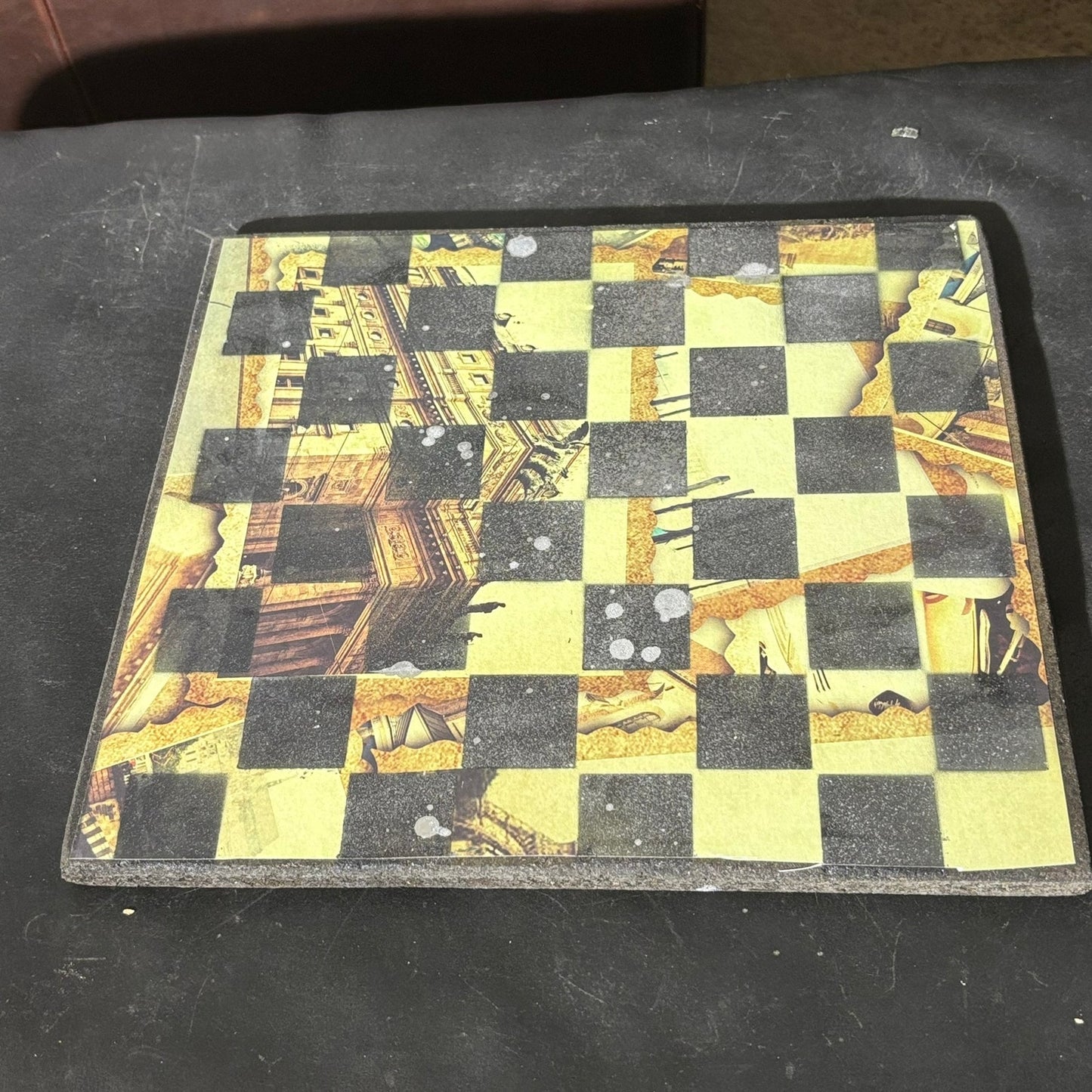 Vintage History - Scrapbook Chess Set