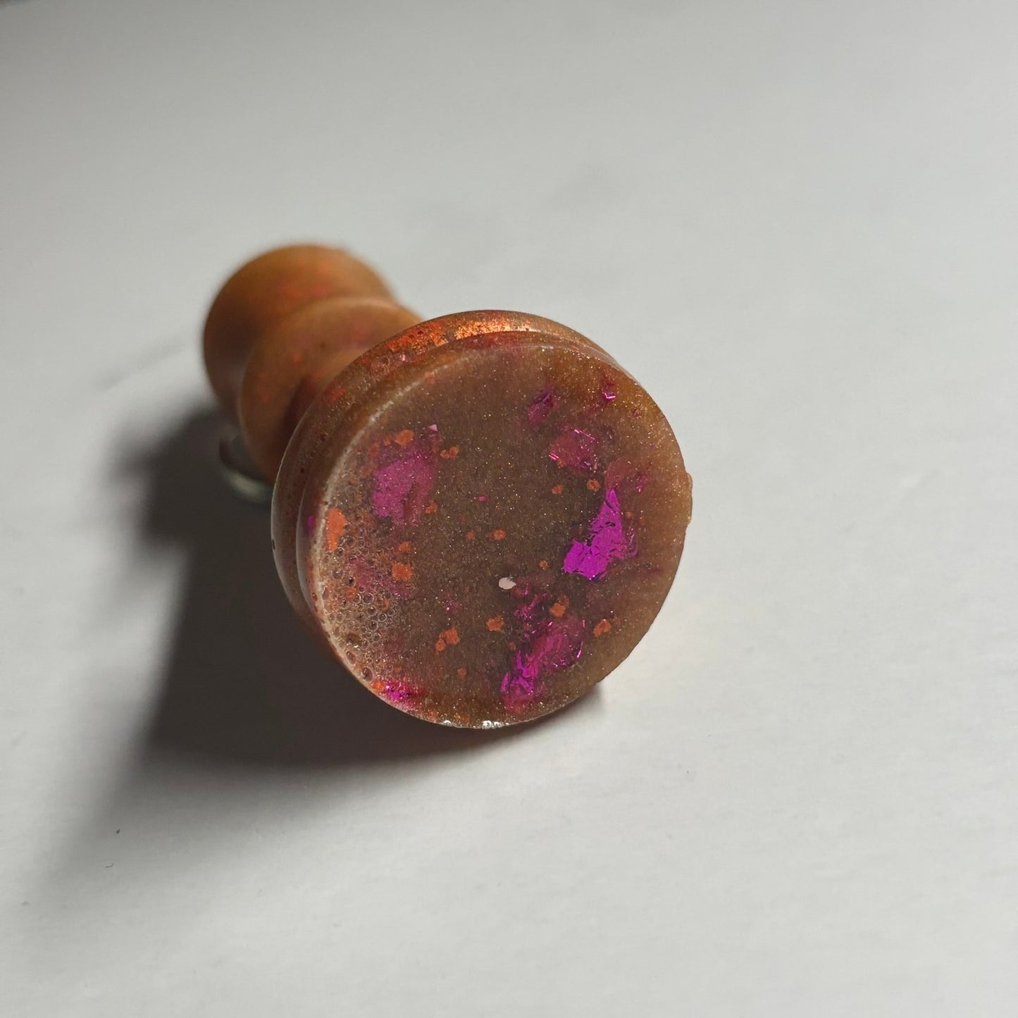 Brown Cream Royal - Handmade Resin Keychain