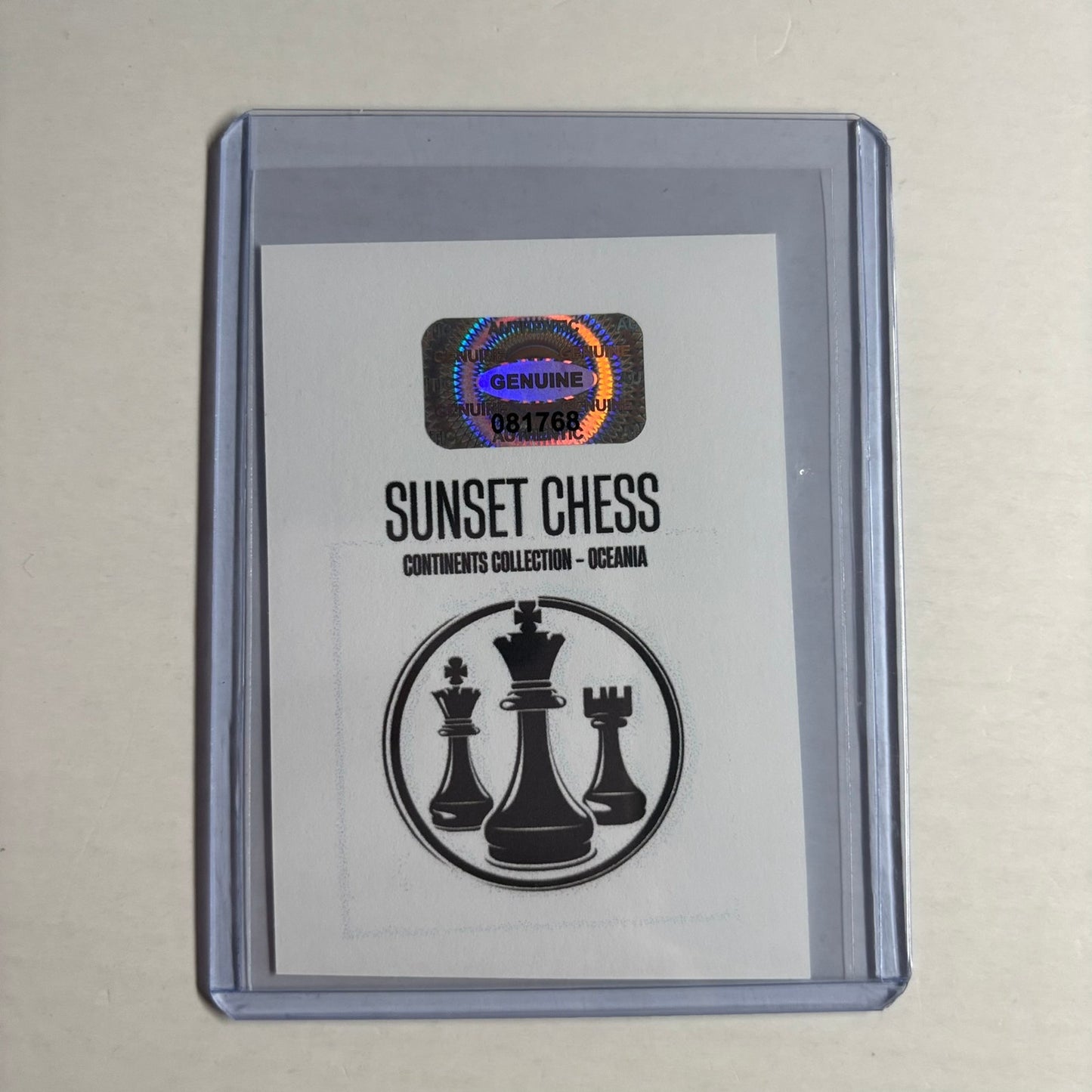 Oceania Collection - Trading Card