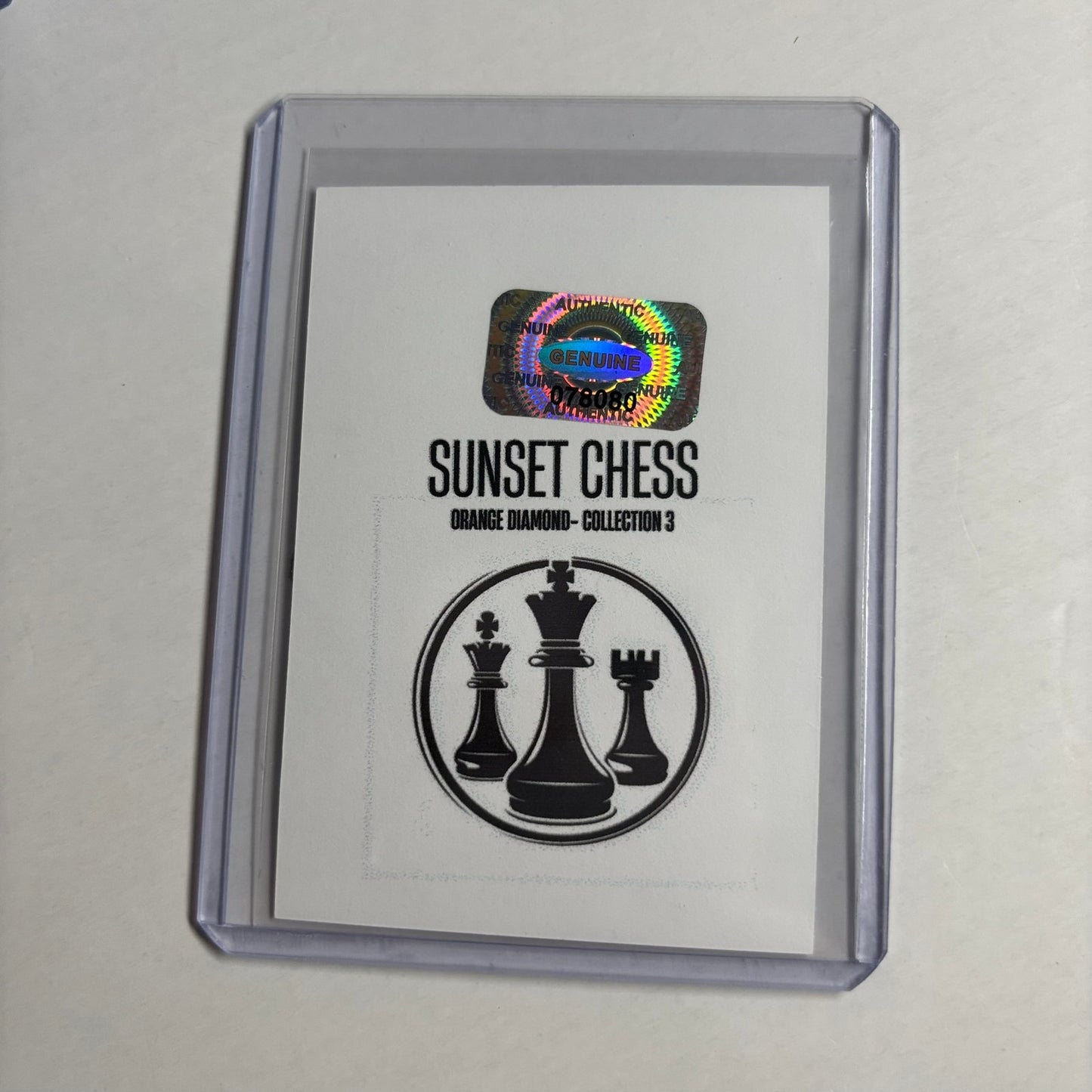 Orange Diamond Collection 3 - Trading Card