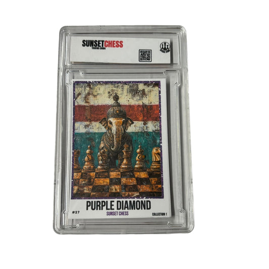 Purple Diamond Collection 1 - Premium Trading Card