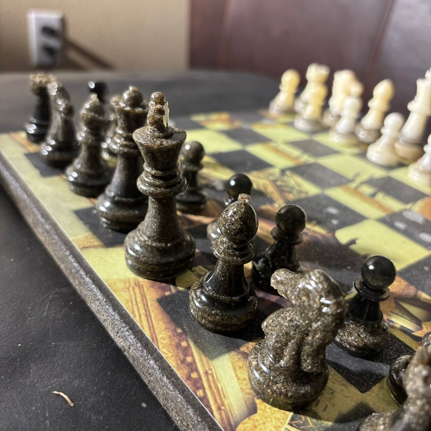 Vintage History - Scrapbook Chess Set