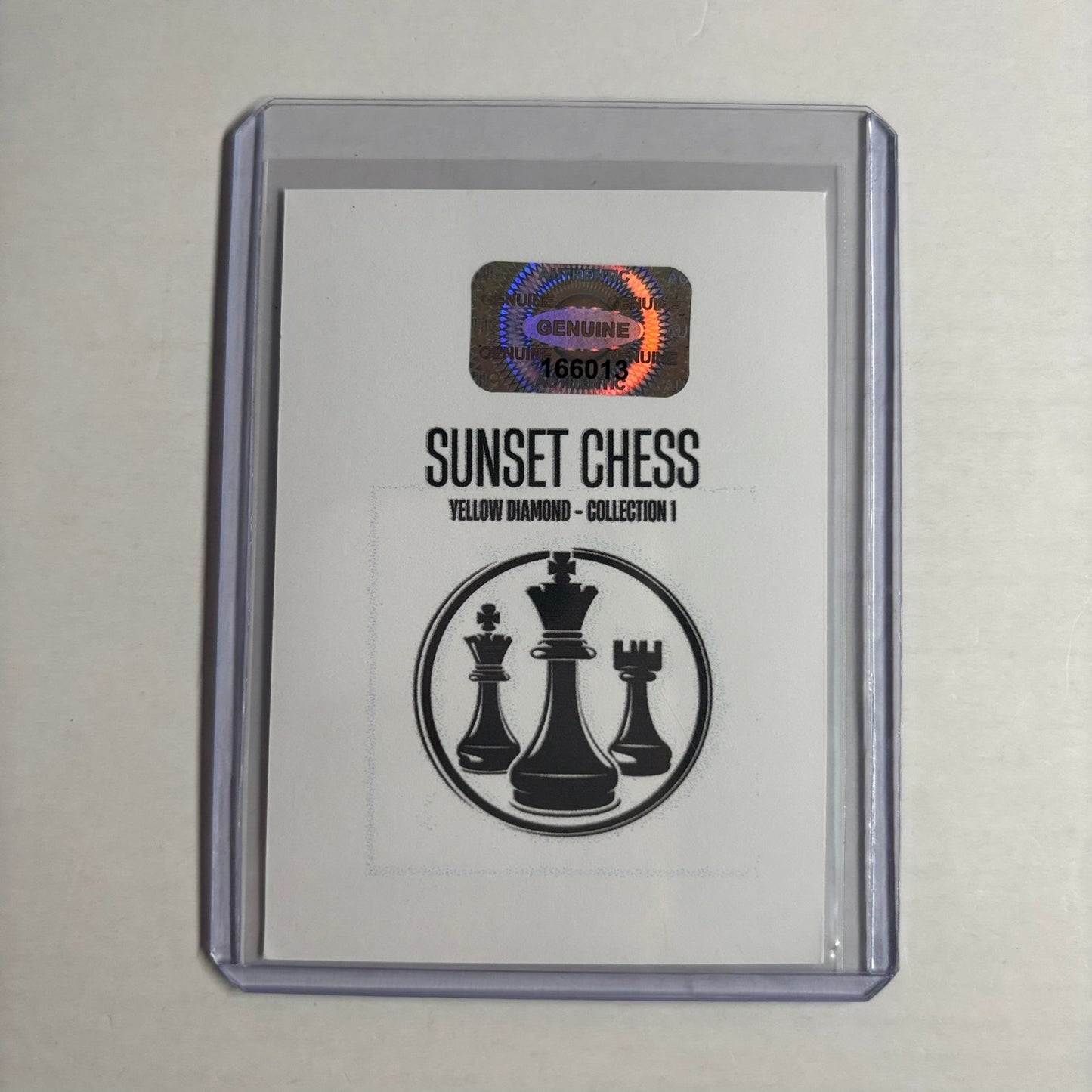 Yellow Diamond Collection 1 - Trading Card