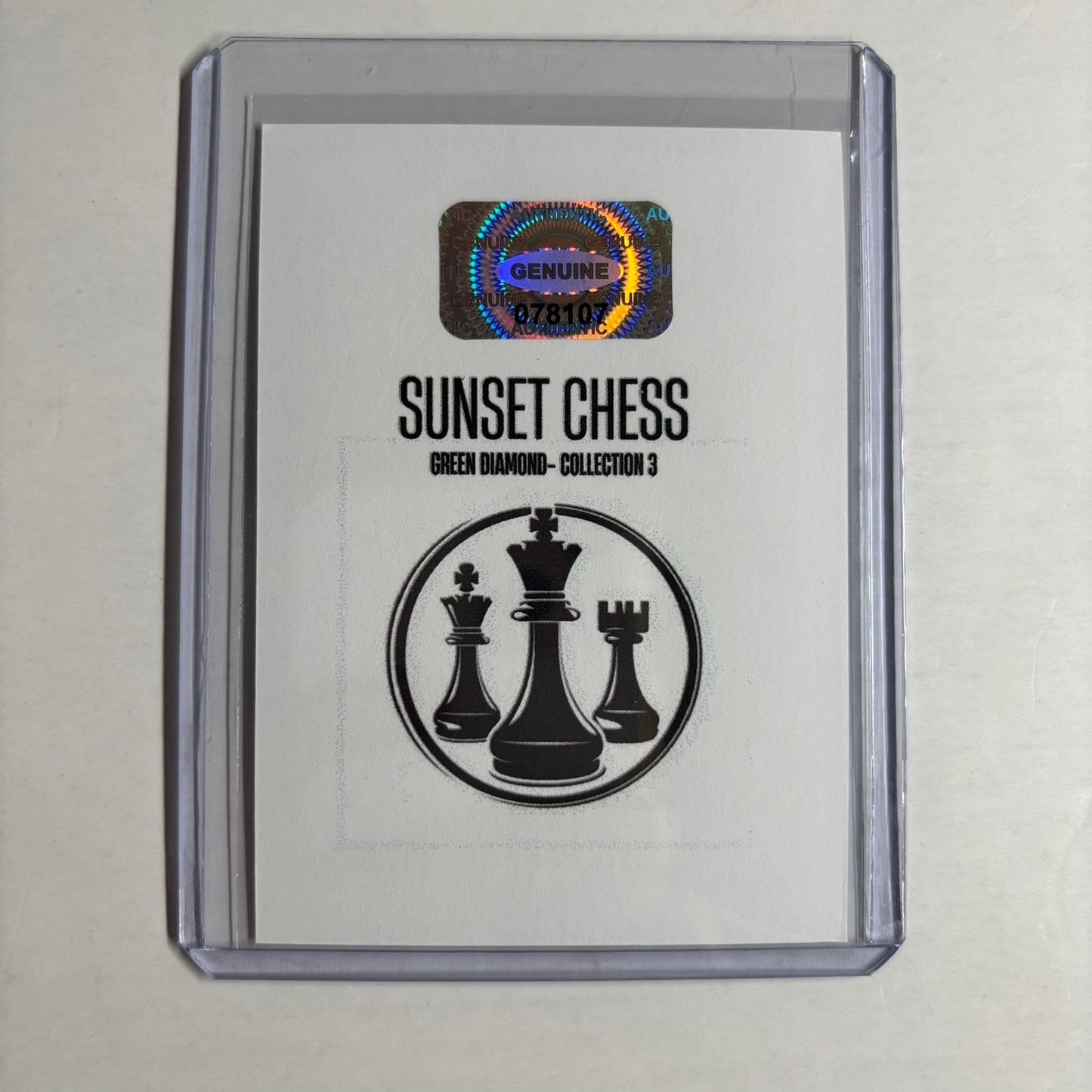 Green Diamond Collection 3 - Trading Card