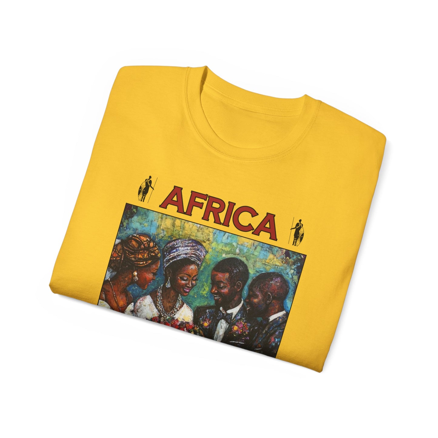 Wedding Day - Yellow Chess T Shirt