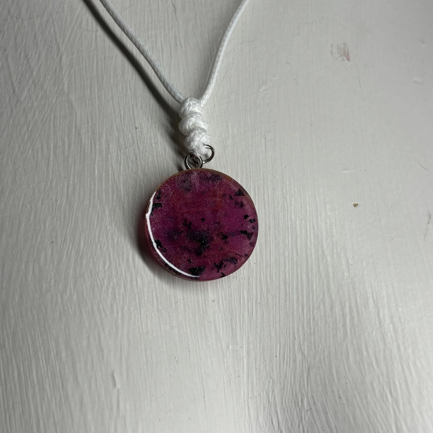 Vintage Rook - Handmade Resin Chess Necklace