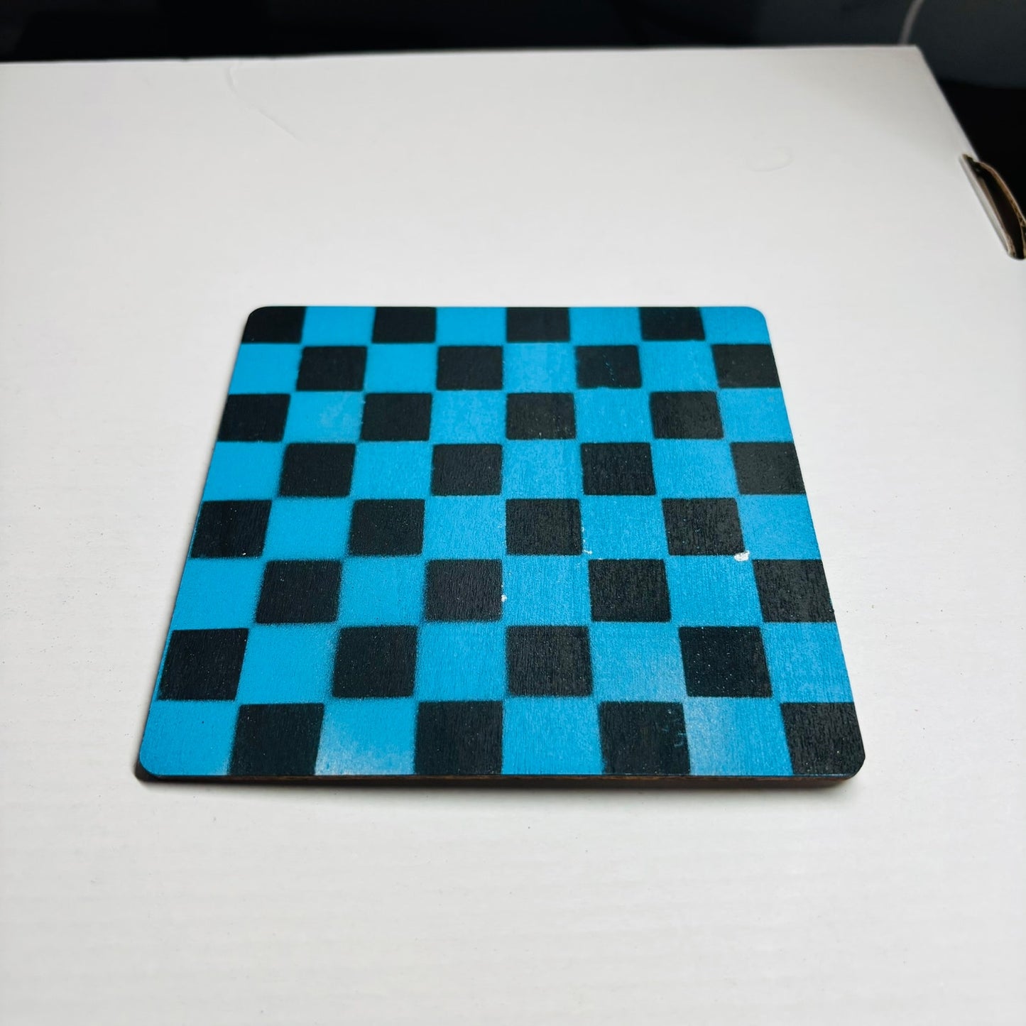 Sea Blue & Black - Mini Chess Set