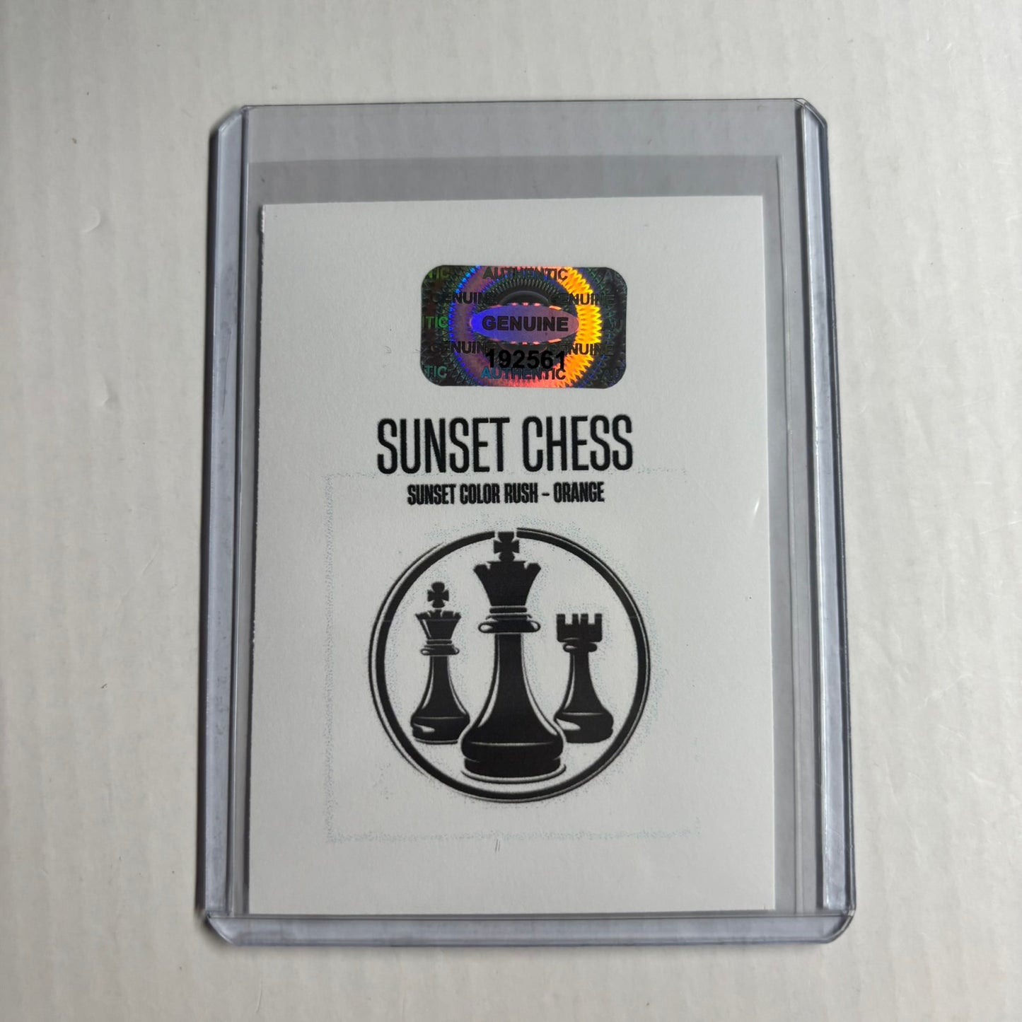 Orange Collection - Trading Card