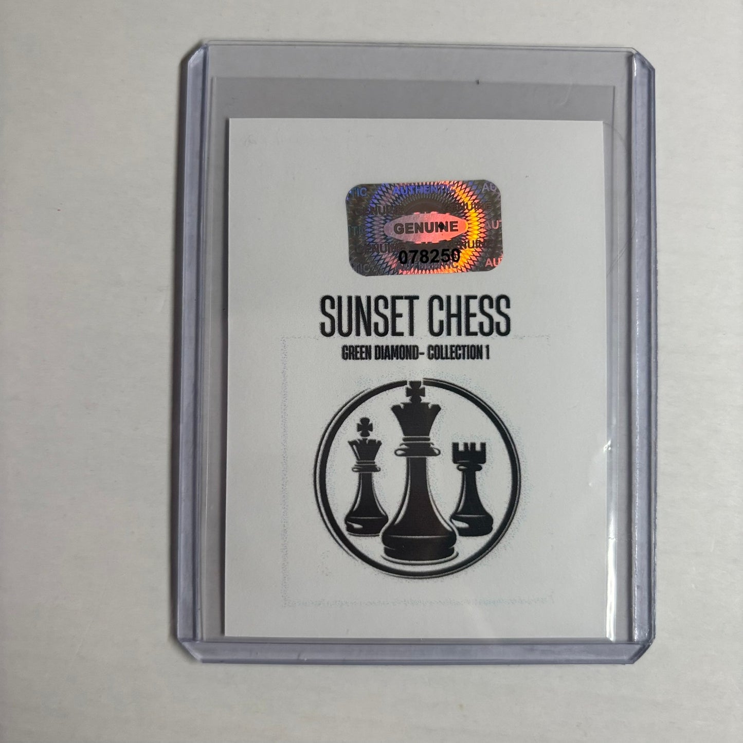 Green Diamond Collection 1 - Trading Card
