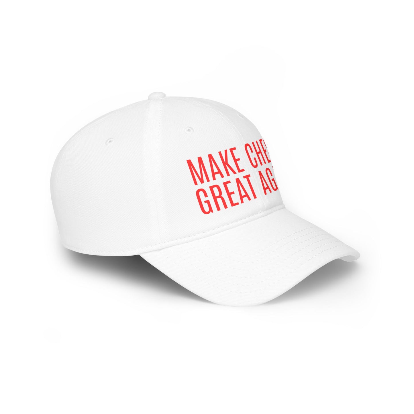Make Chess Great Again - Sunset Chess White Baseball Cap