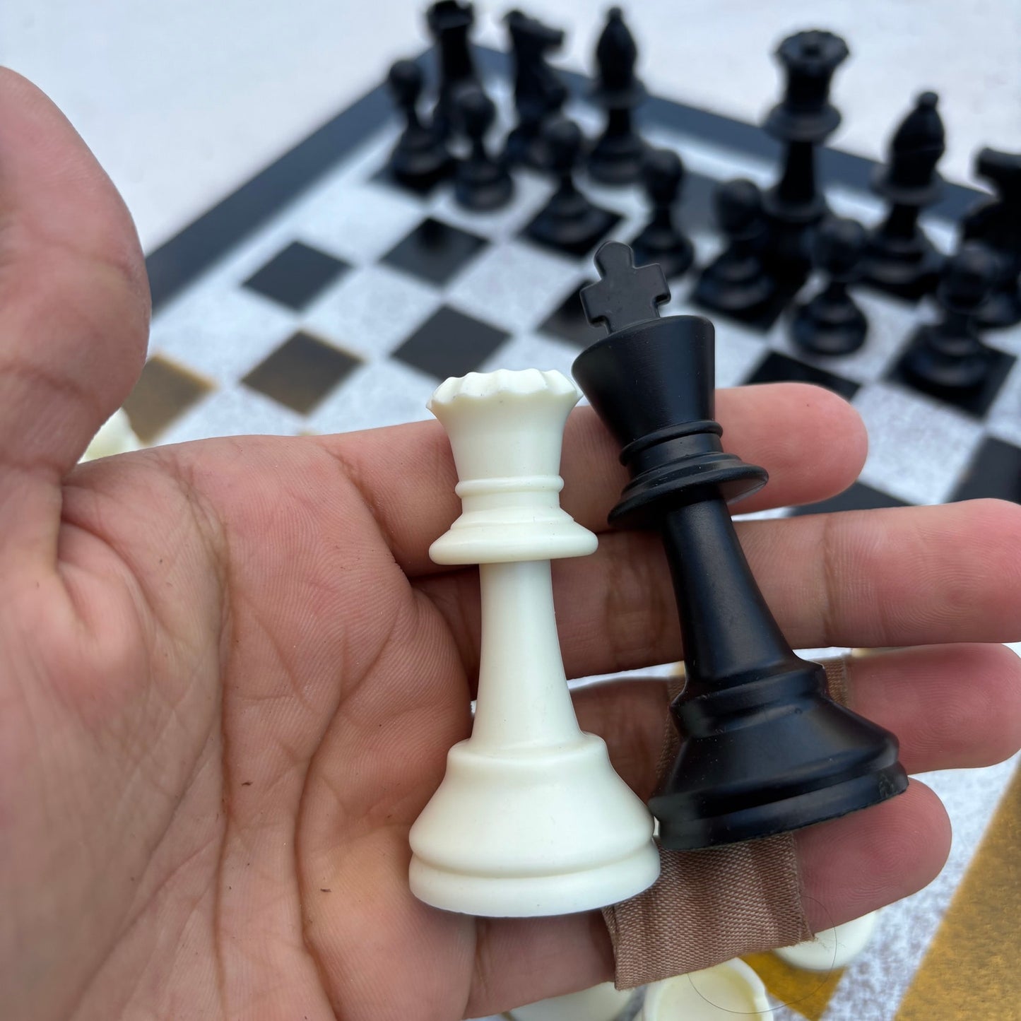 Steelers Yellow/Gold/Black - Painted Chess Set